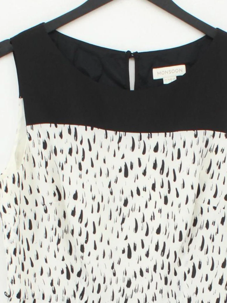 Monsoon Tank Mini Dress UK14 in White - Image 3