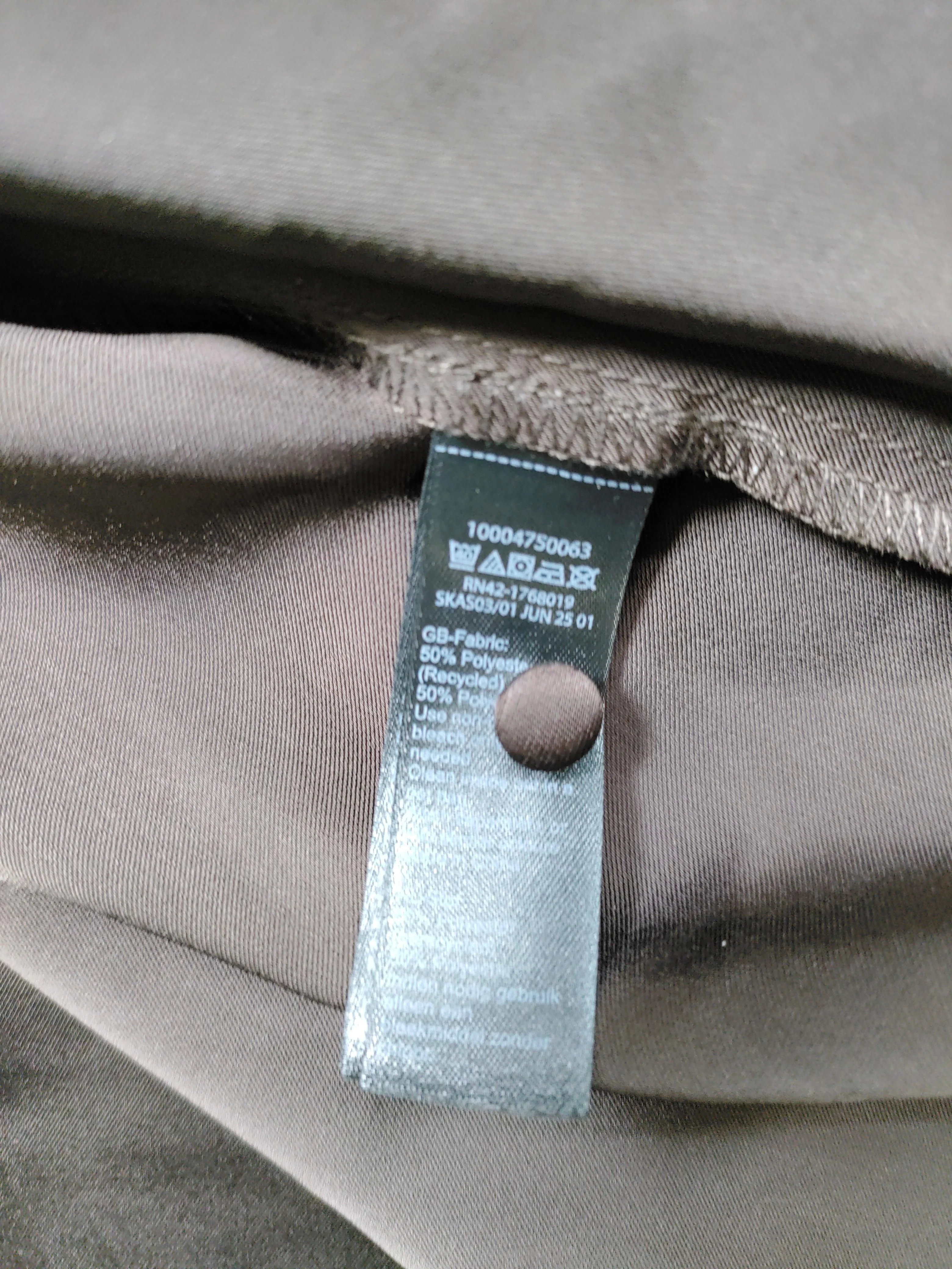 Monsoon Women's Blouse L Brown 100% Polyester 3/4 Sleeve Round Neck Basic - Image 6