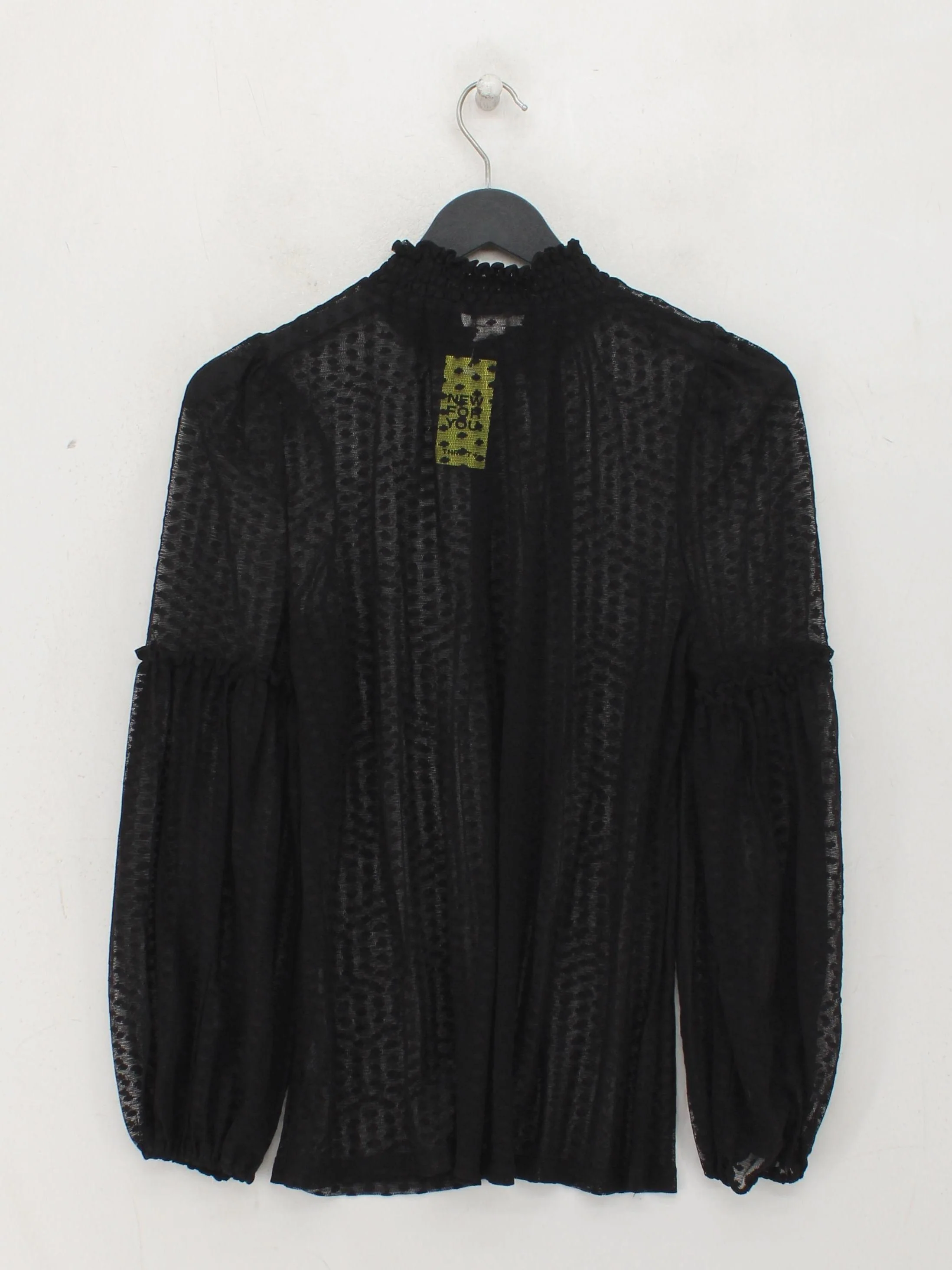 Monsoon Women's Blouse UK 16 Black 100% Polyester Basic - Image 2