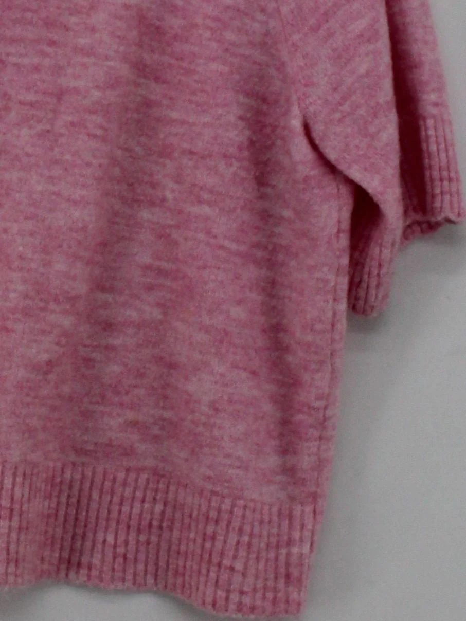 Monsoon Women's Cardigan L Pink 100% Other Collared Cardigan - Image 4