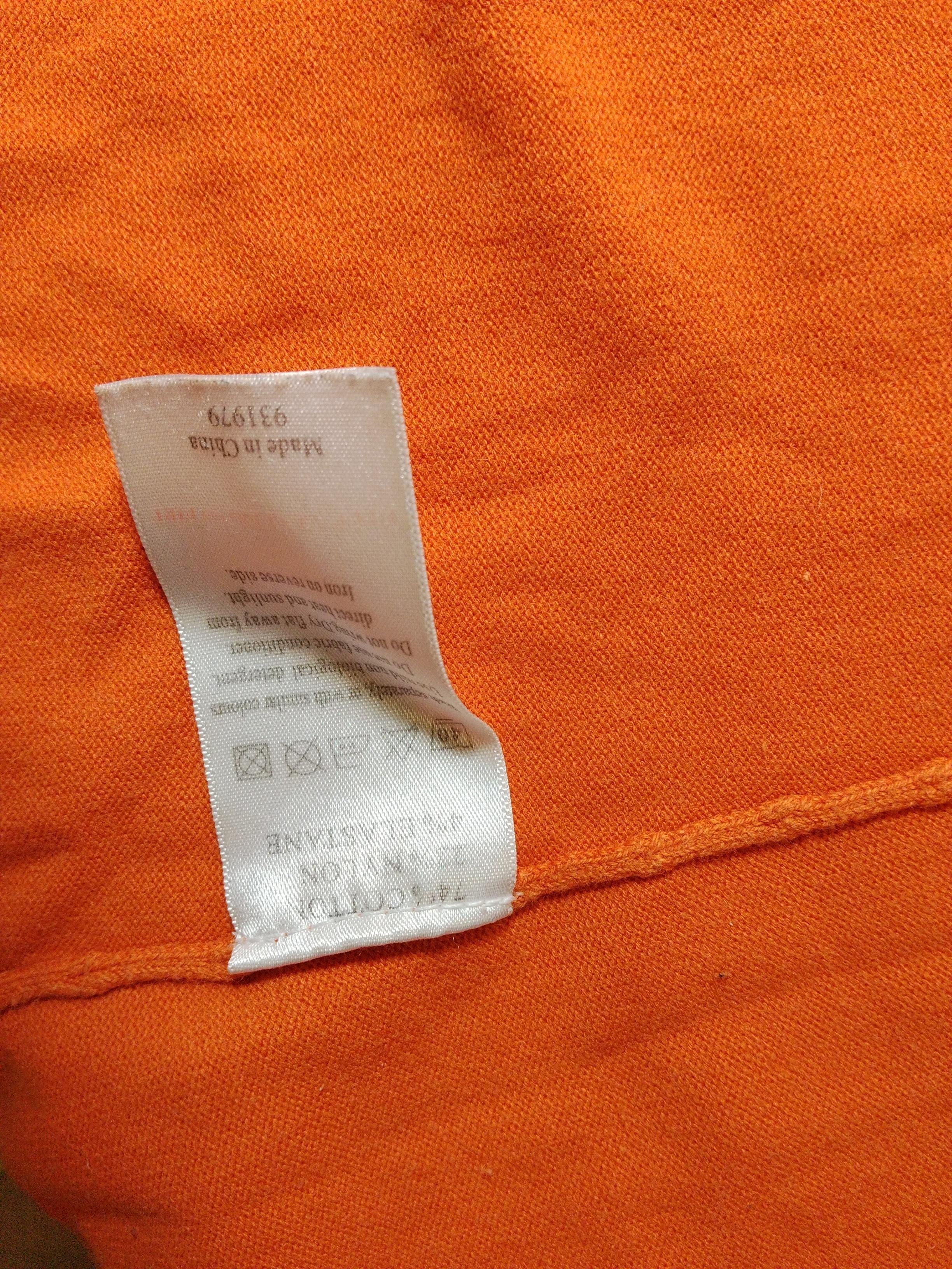Monsoon Women's Cardigan S Orange Cotton with Nylon, Elastane V-Neck Cardigan - Image 6