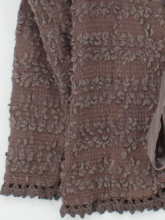 Monsoon Women's Cardigan UK 10 Brown Cotton - Image 4