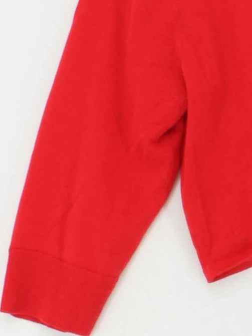 Monsoon Women's Cardigan UK 12 Red Cotton with Nylon, Elastane Cardigan - Image 4