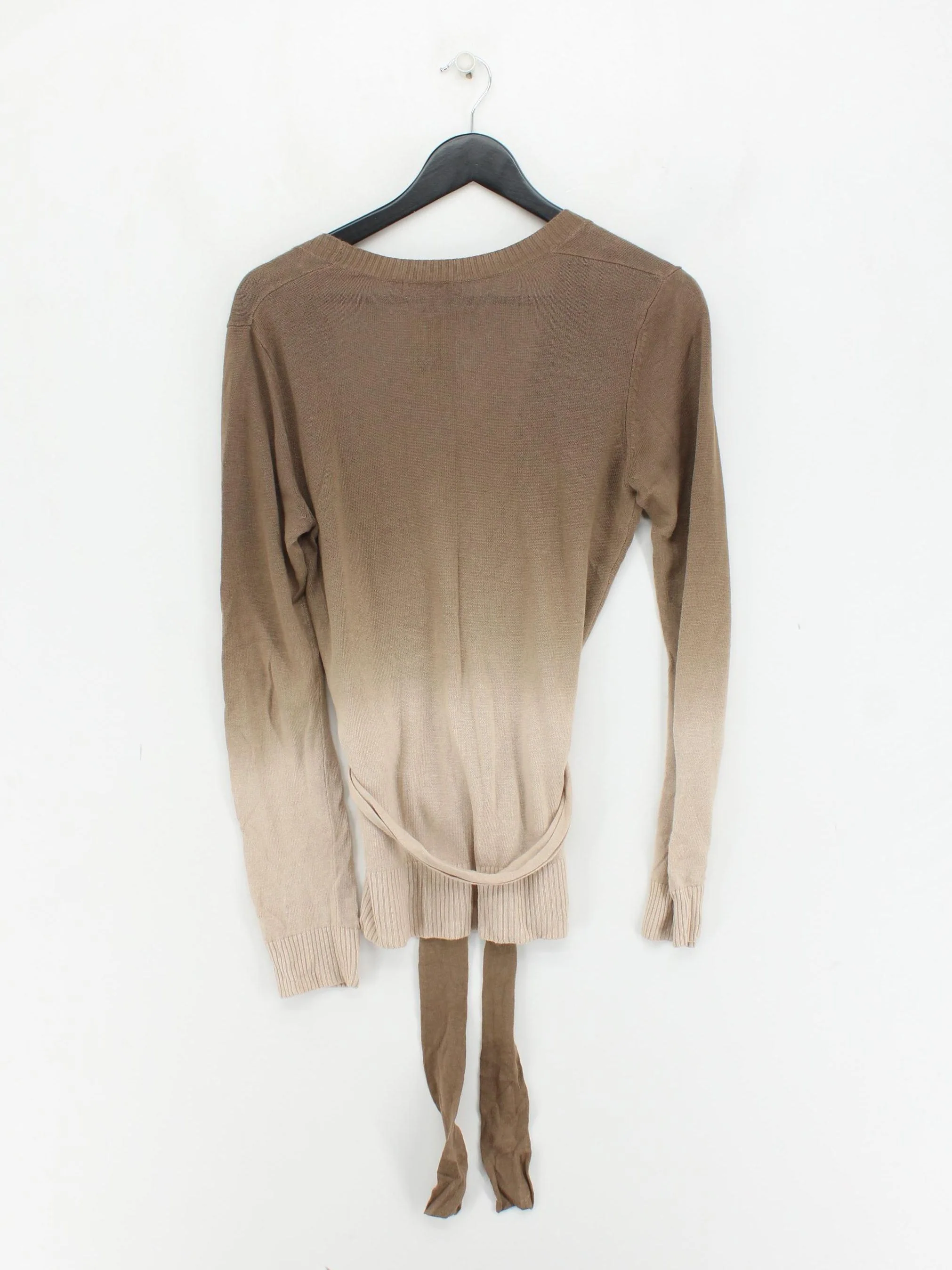 Monsoon Women's Cardigan UK 14 Brown Other with Viscose V-Neck Cardigan - Image 2
