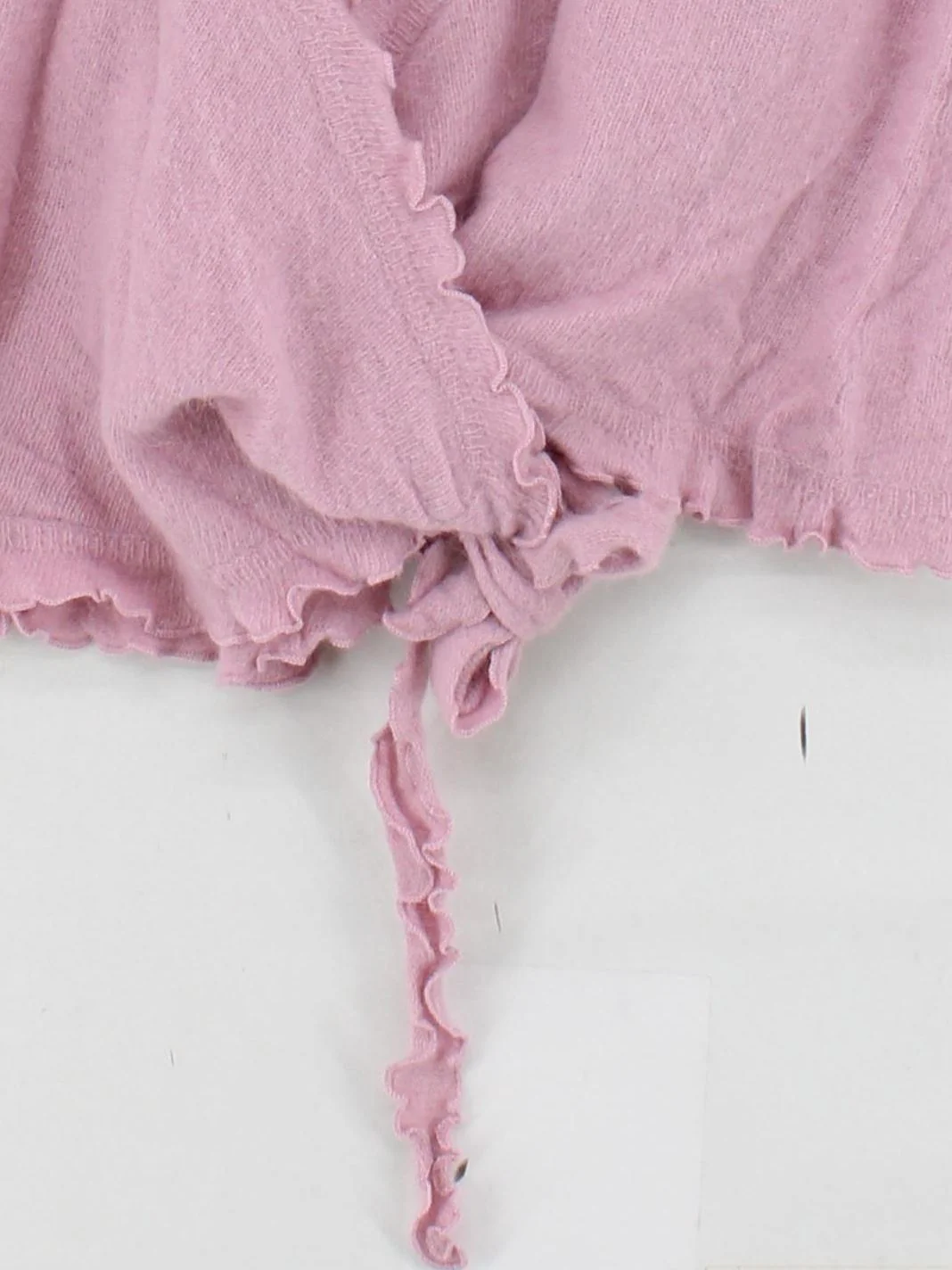 Monsoon Women's Cardigan UK 14 Pink Wool with Angora, Nylon V-Neck Cardigan - Image 4