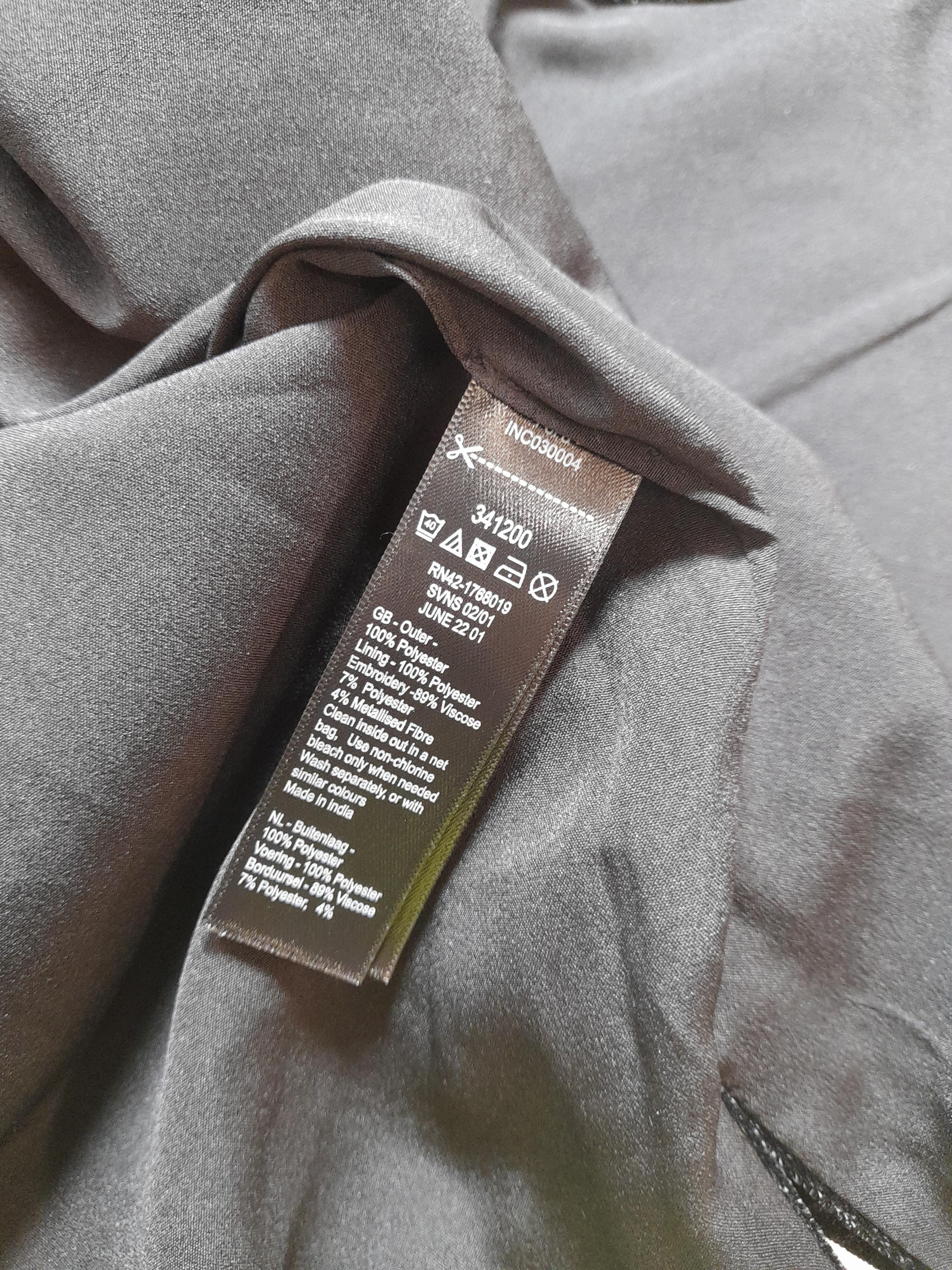 Monsoon Women's Coat UK 12 Black Polyester New with tags - Image 6