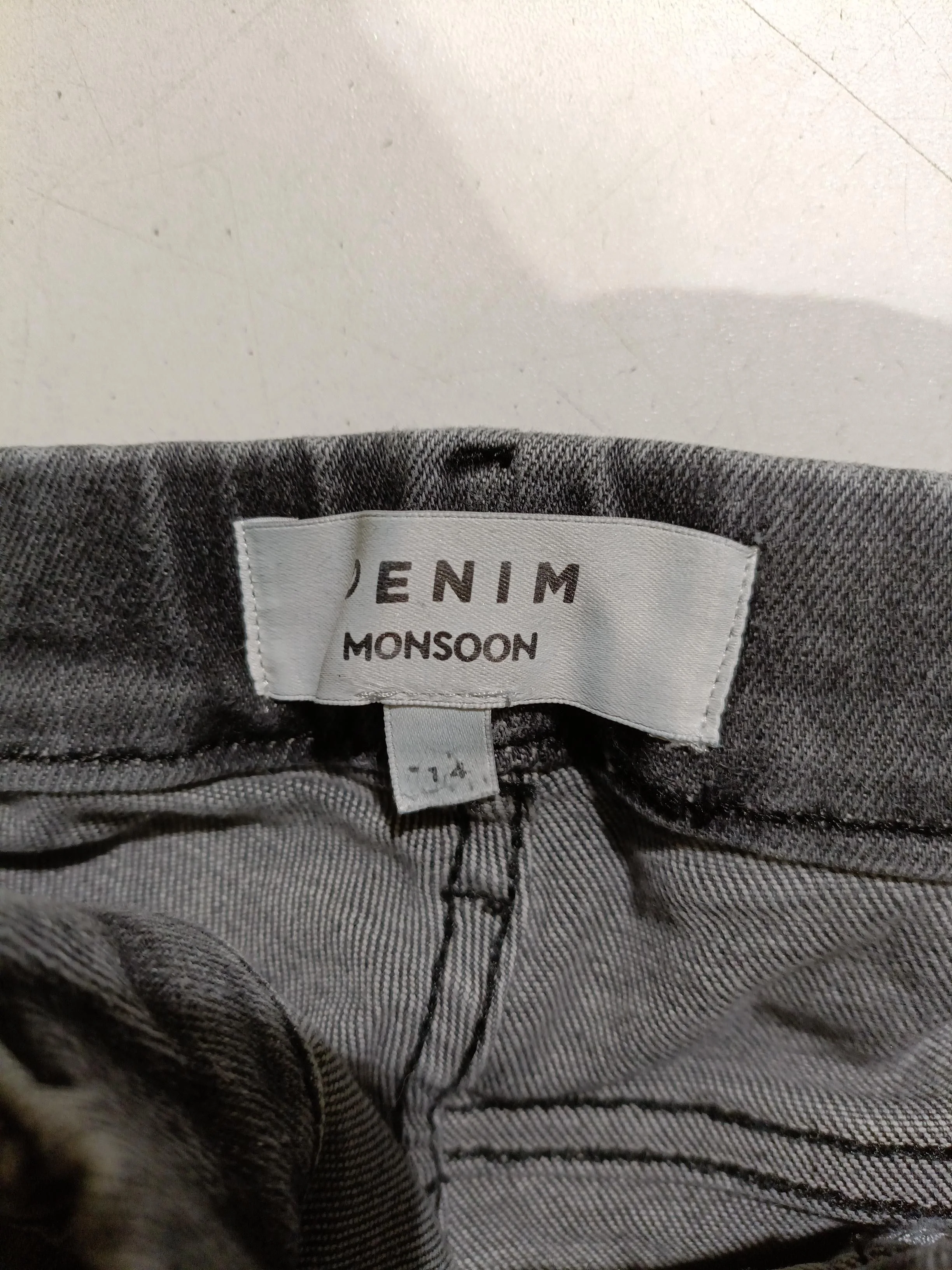 Monsoon Women's Jeans UK 14 Grey 100% Other Skinny - Image 5