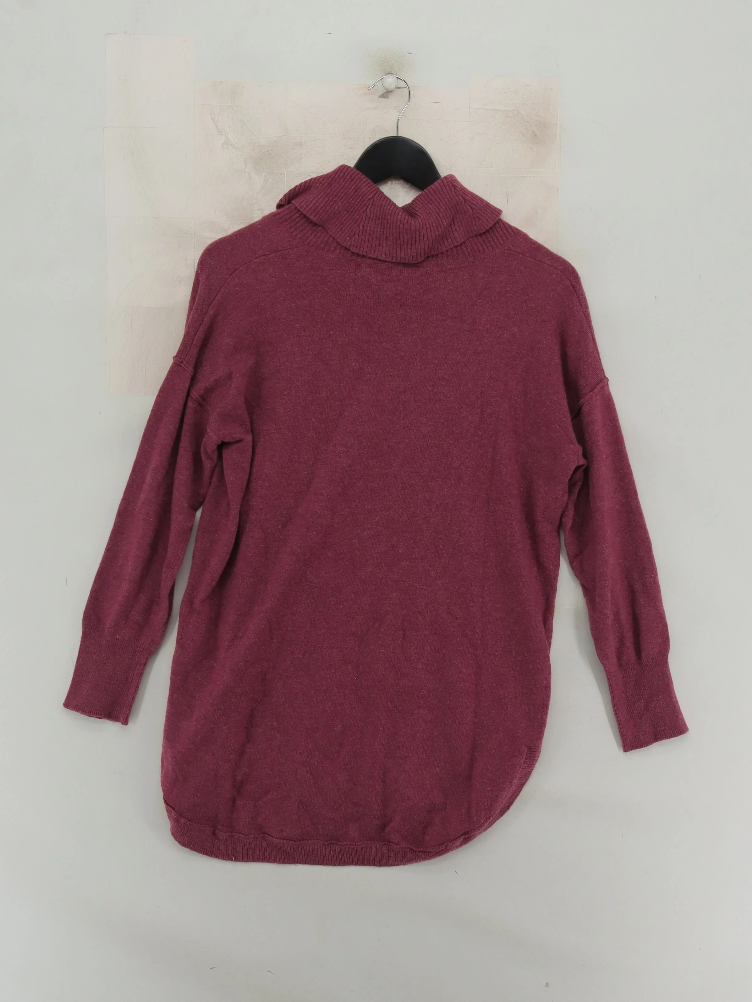 Monsoon Women's Jumper M Red Nylon with Acrylic, Wool Roll Neck Pullover - Image 2