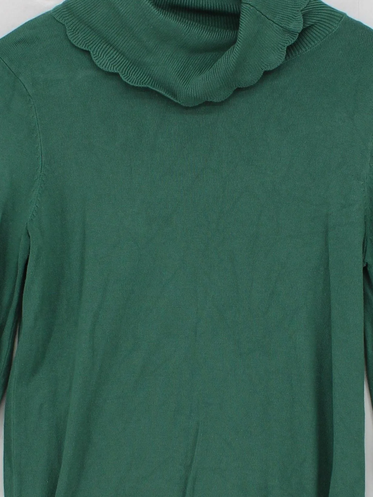 Monsoon Women's Jumper S Green 100% Other Roll Neck Pullover - Image 3