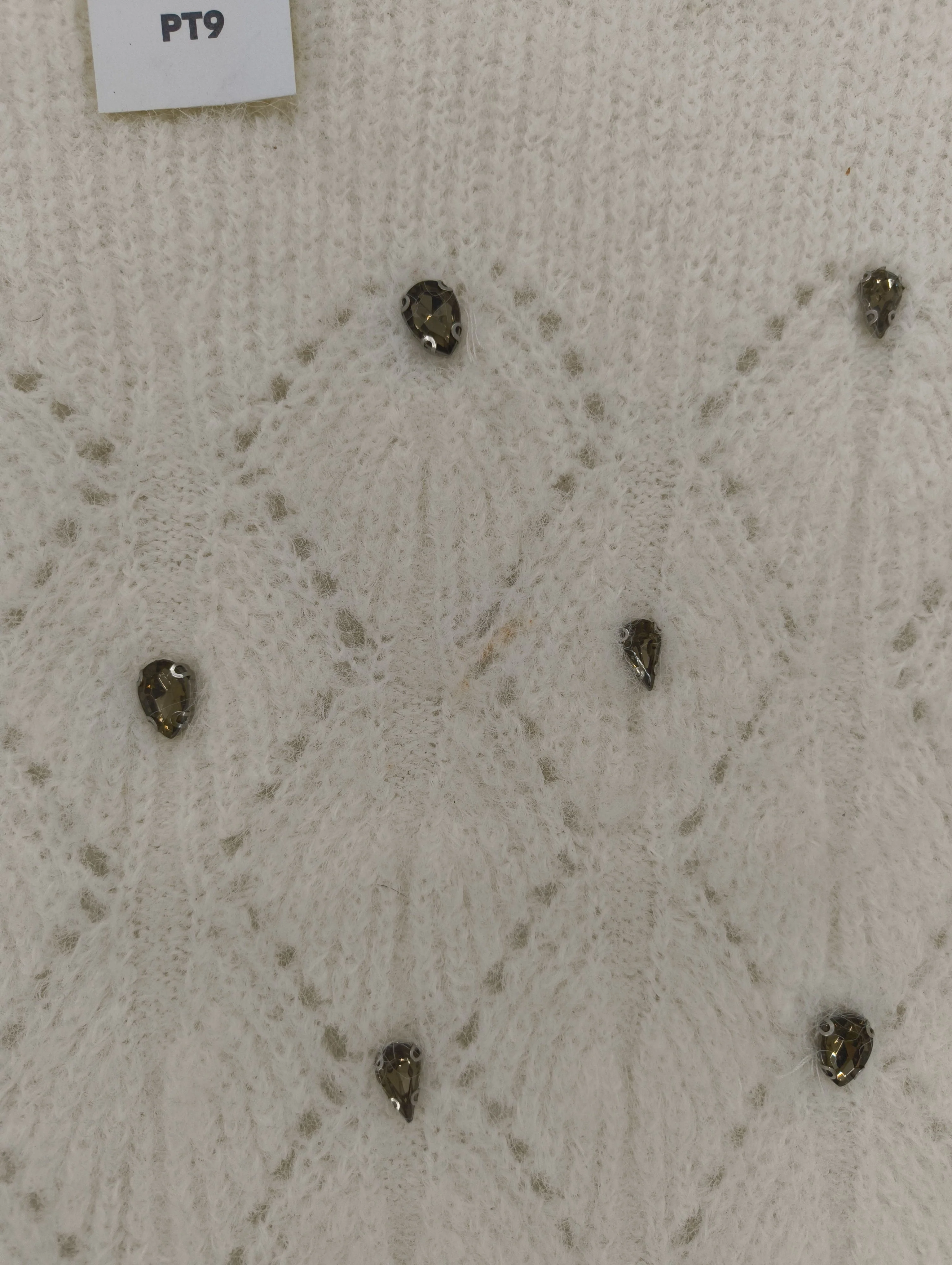 Monsoon Women's Jumper S White Polyester with Polyamide, Wool, Elastane Pullover - Image 5