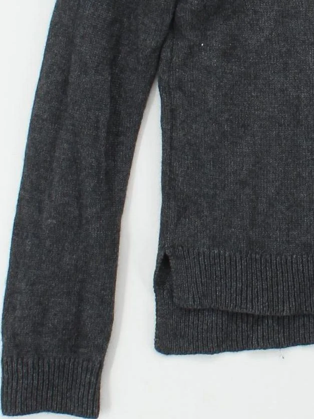 Monsoon Women's Jumper UK 8 Grey Viscose with Wool, Nylon, Angora Pullover - Image 4