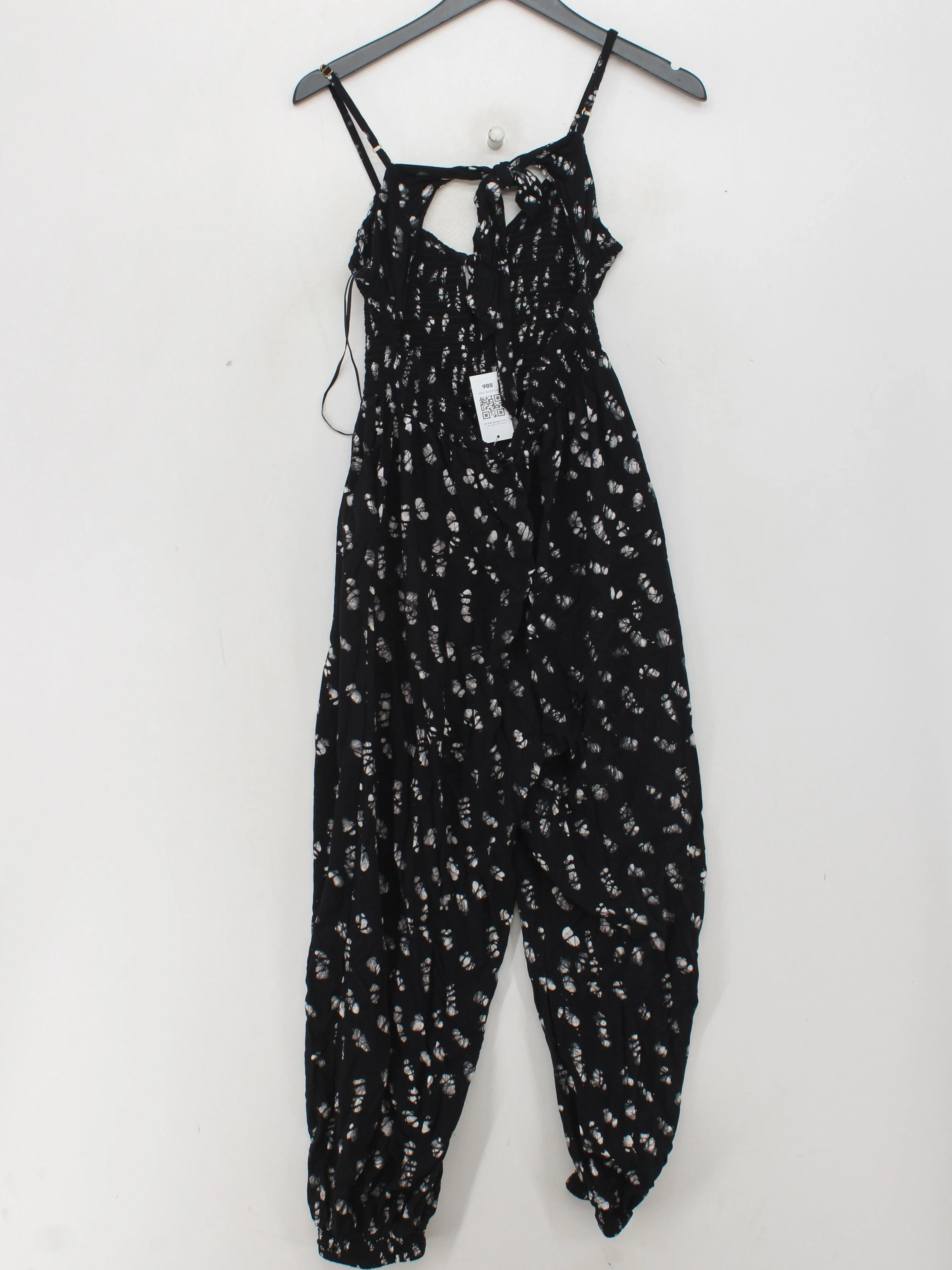 Monsoon Women's Jumpsuit S Black 100% Viscose Wide-Leg Jumpsuit - Image 2