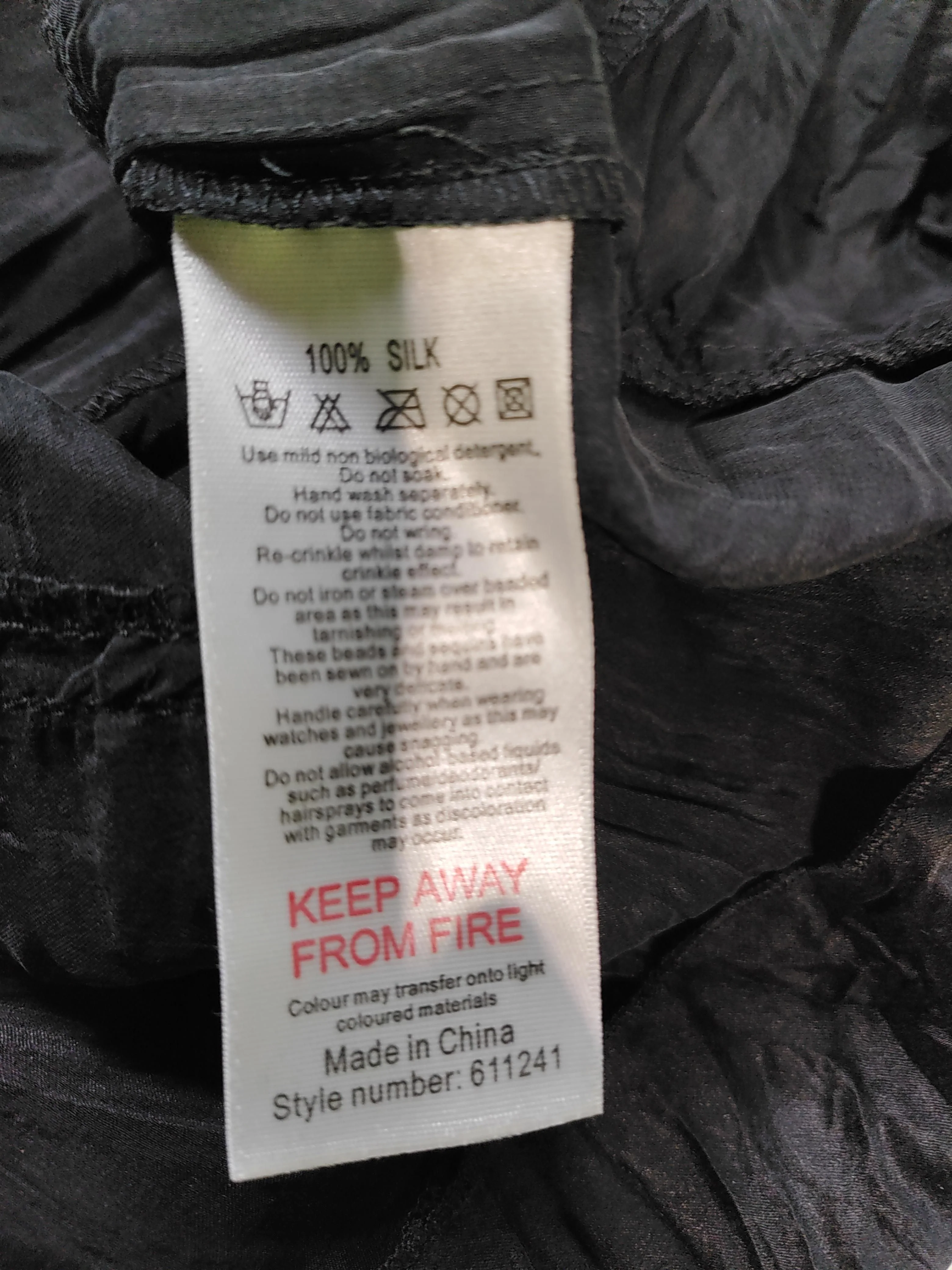 Monsoon Women's Maxi Skirt UK 12 Black 100% Silk Long Maxi - Image 6