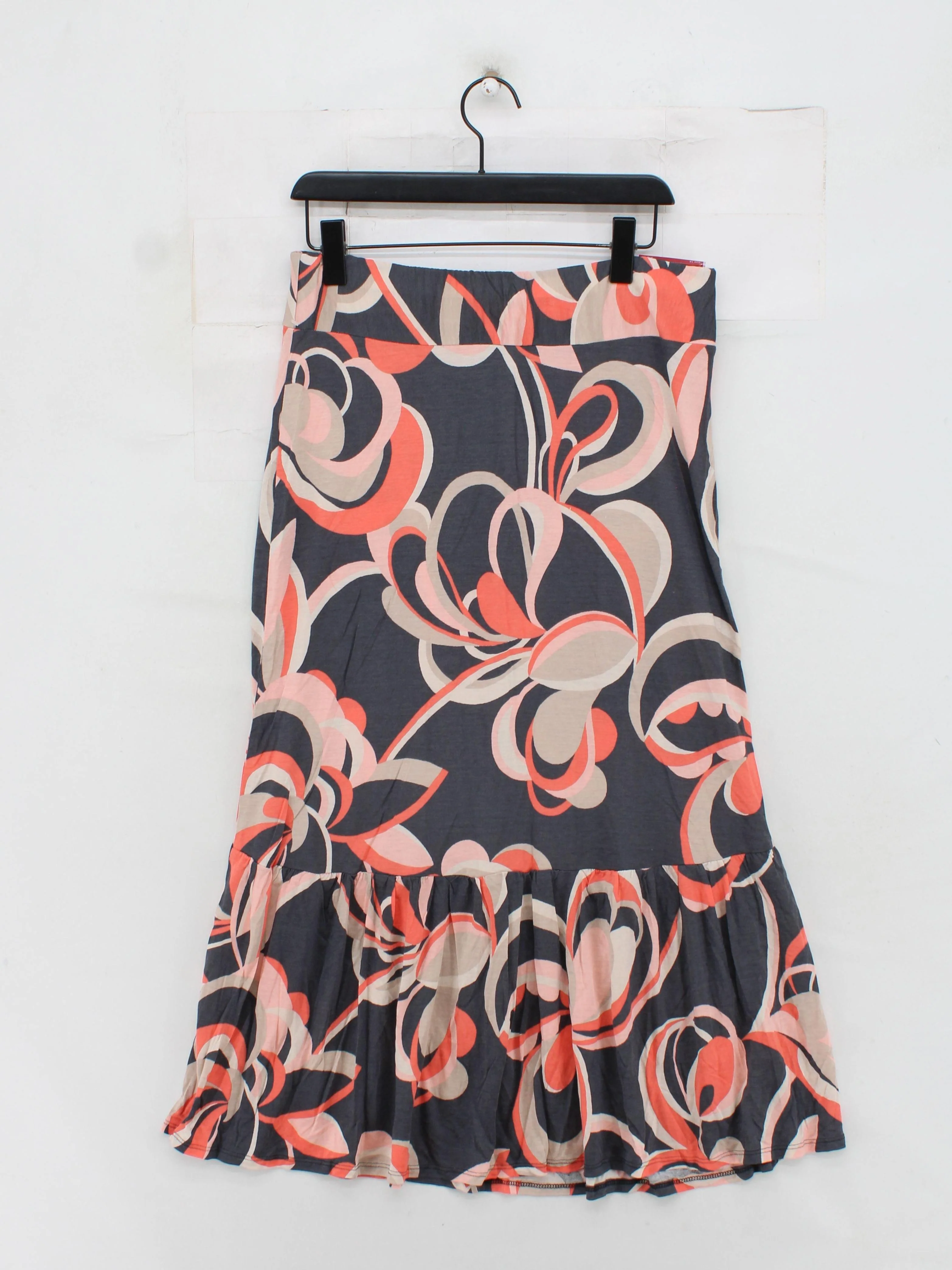 Monsoon Women's Maxi Skirt UK 14 Multi Floral 100% Viscose Long Maxi - Image 2