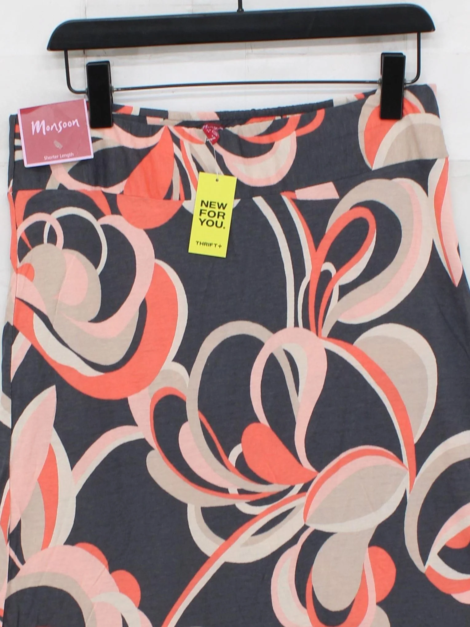 Monsoon Women's Maxi Skirt UK 14 Multi Floral 100% Viscose Long Maxi - Image 3