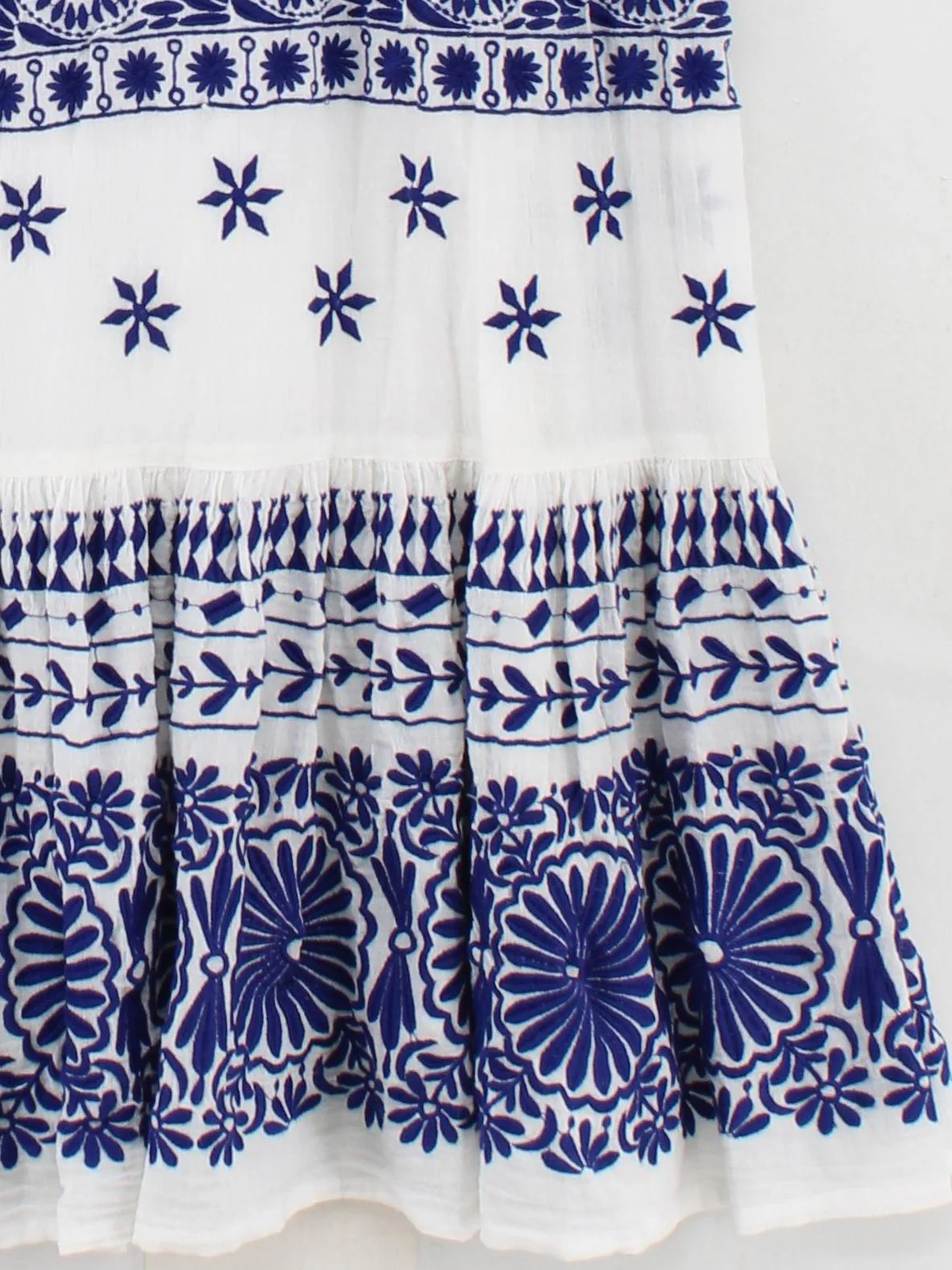 Monsoon Women's Maxi Skirt UK 18 Multi 100% Cotton Long Maxi - Image 4