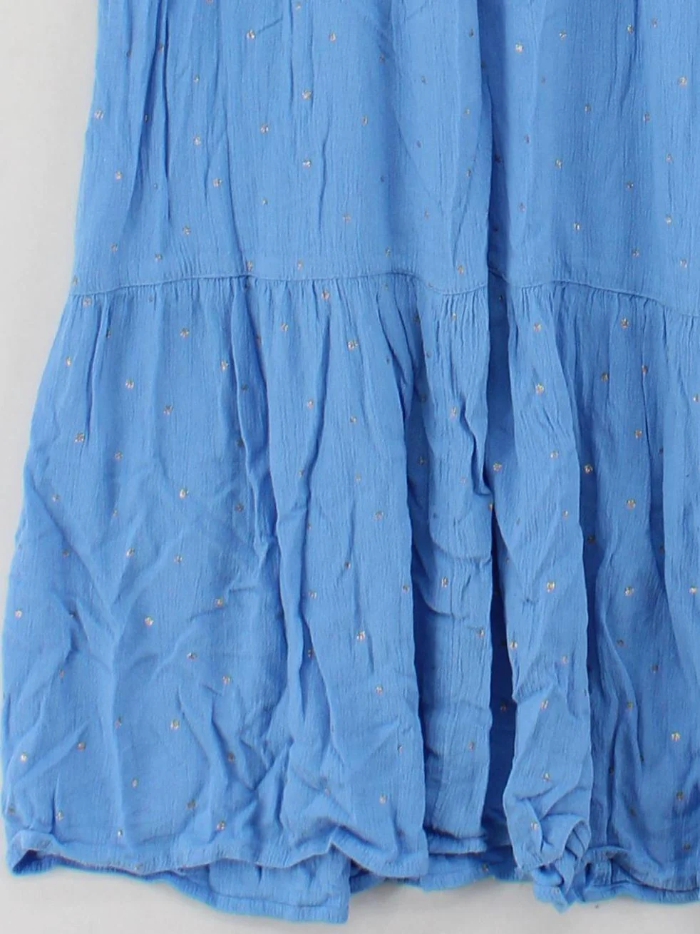 Monsoon Women's Midi Skirt XL Blue 100% Viscose Midi A-Line - Image 4