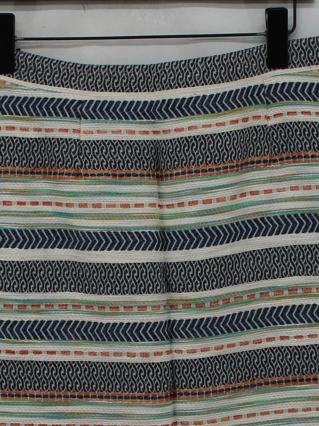 Monsoon Women's Mini Skirt UK 14 Multi Cotton with Nylon, Other Mini - Image 3