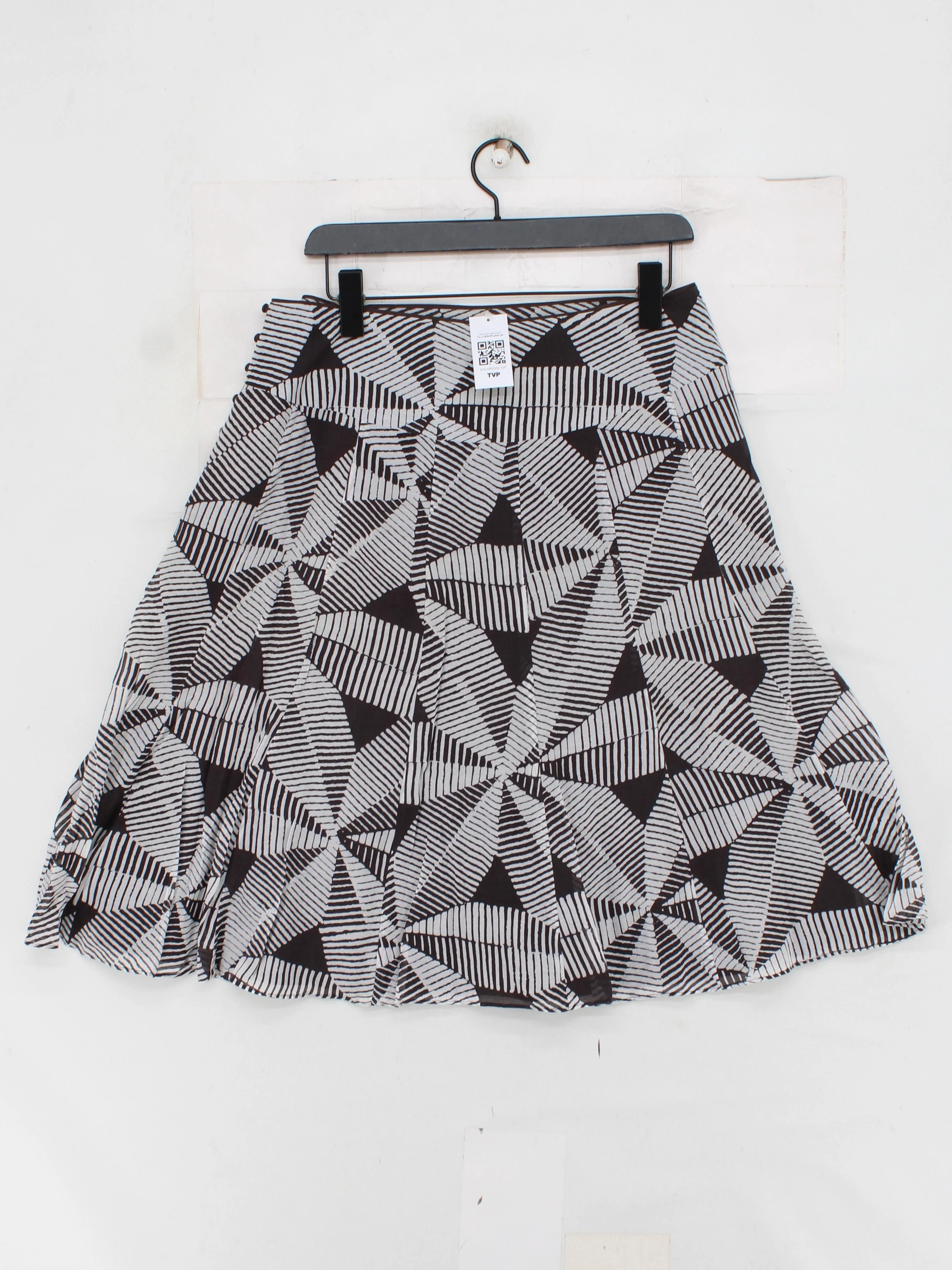 Monsoon Women's Mini Skirt UK 14 Multi Cotton with Silk, Polyester Mini - Image 2