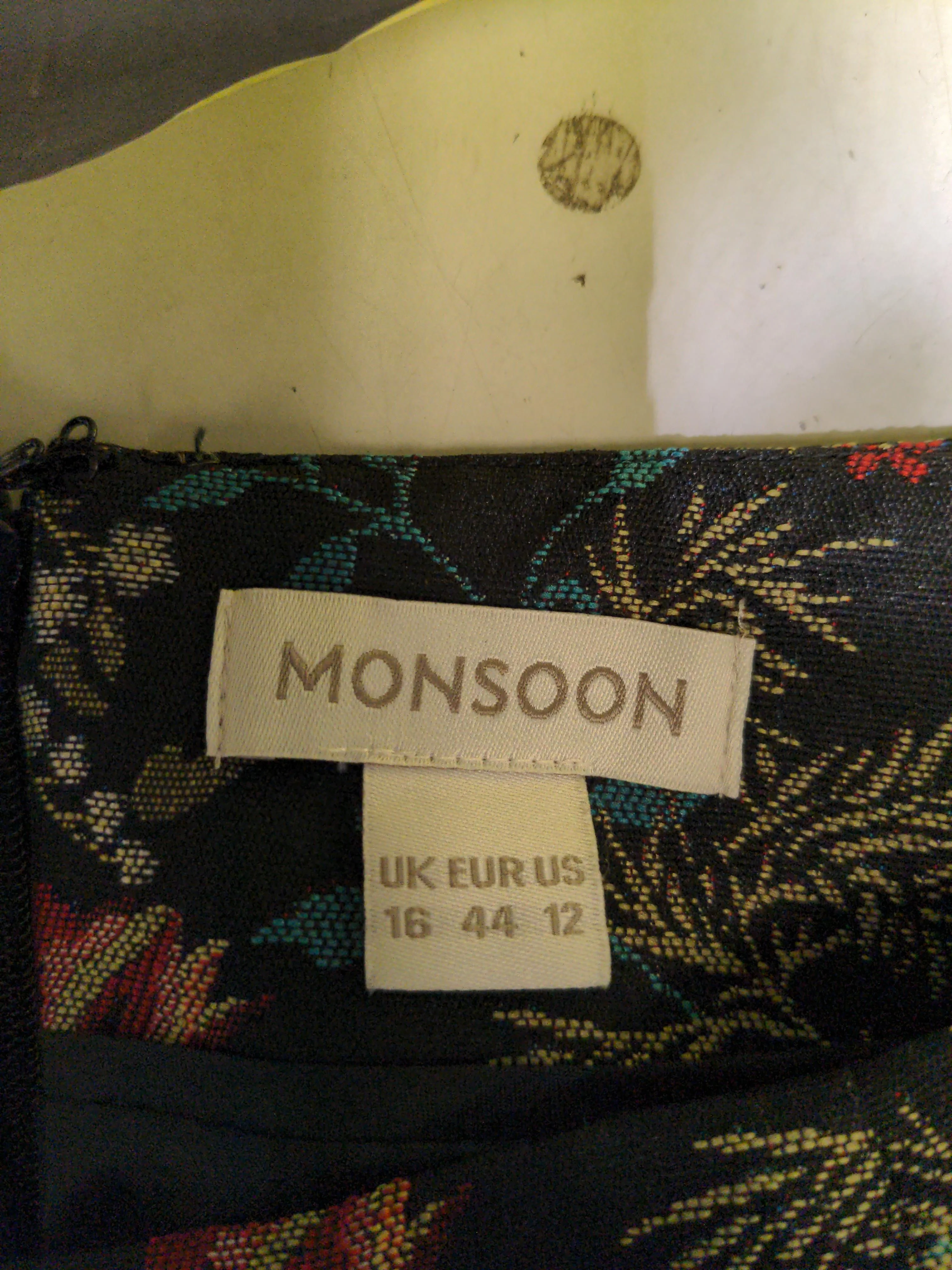 Monsoon Women's Mini Skirt UK 16 Multi Floral 100% Other Short Mini - Image 5