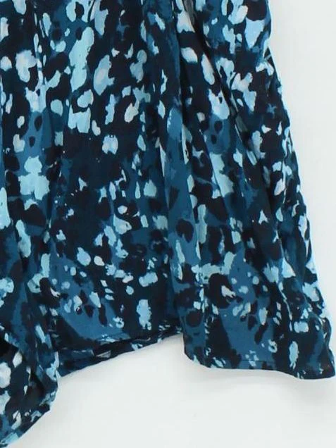 Monsoon Women's Shorts L Blue 100% Viscose Sweat - Image 4