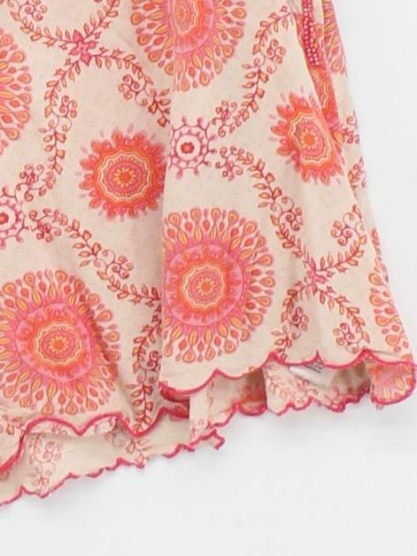 Monsoon Women's Shorts L Multi Floral 100% Viscose Sweat - Image 4