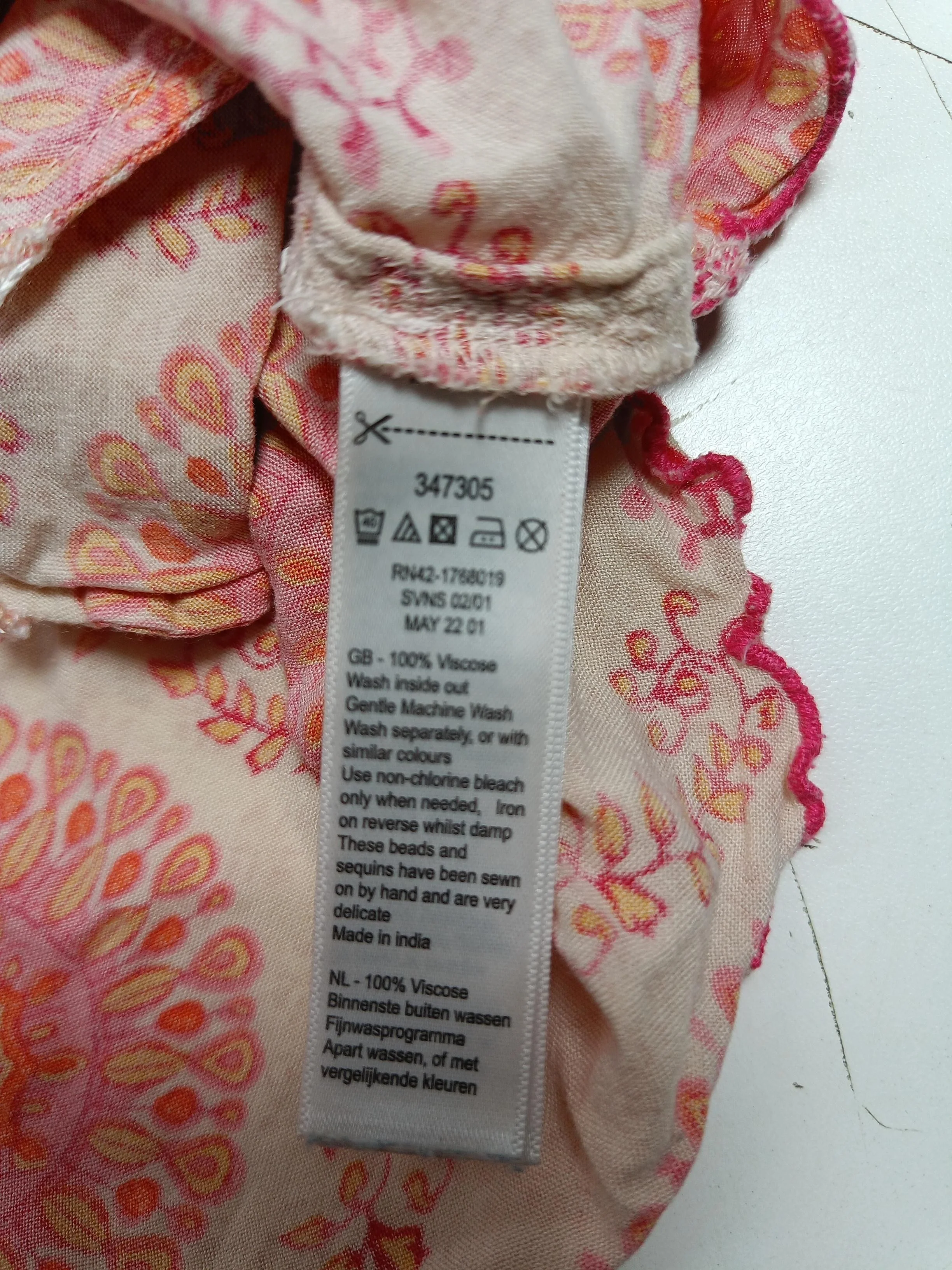 Monsoon Women's Shorts L Multi Floral 100% Viscose Sweat - Image 6