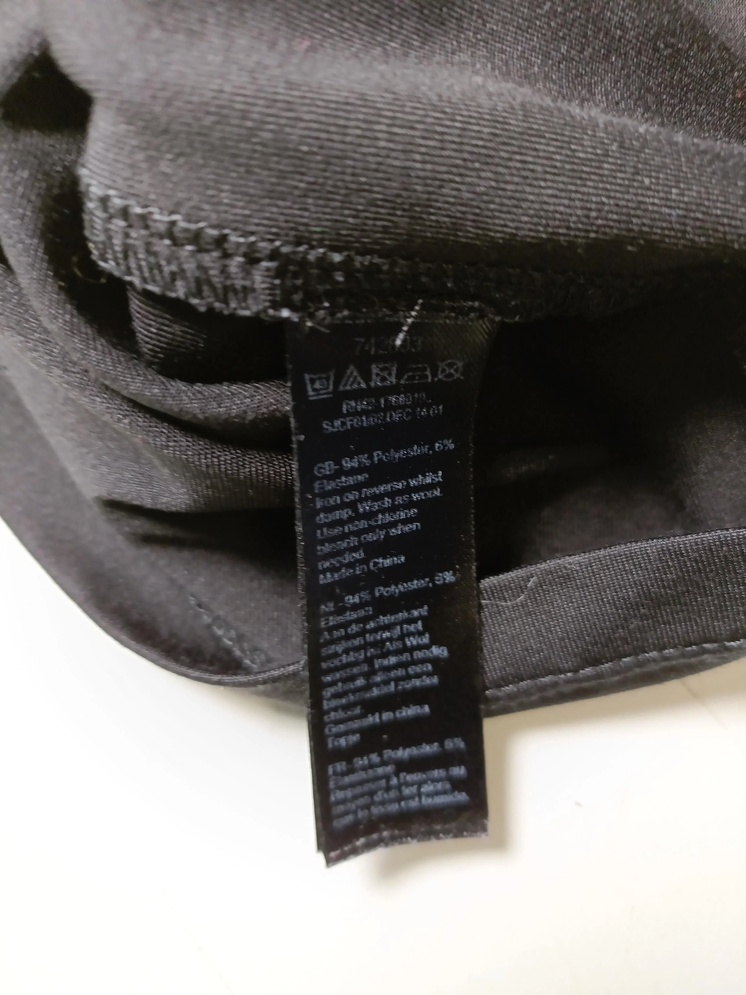 Monsoon Women's T-Shirt S Black Polyester with Elastane Basic - Image 6
