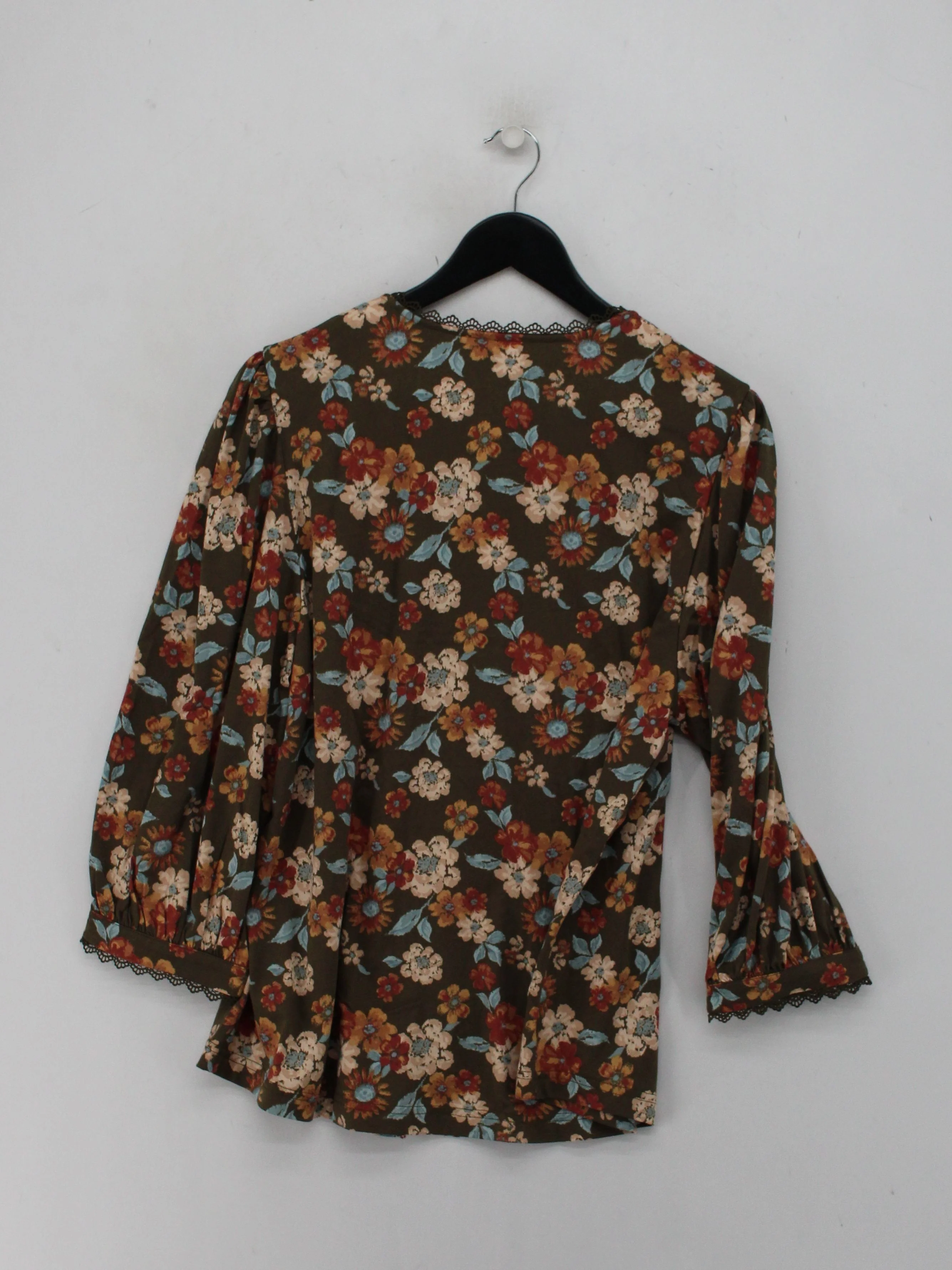 Monsoon Women's Top L Multi Cotton with Polyester Basic New with tags - Image 2