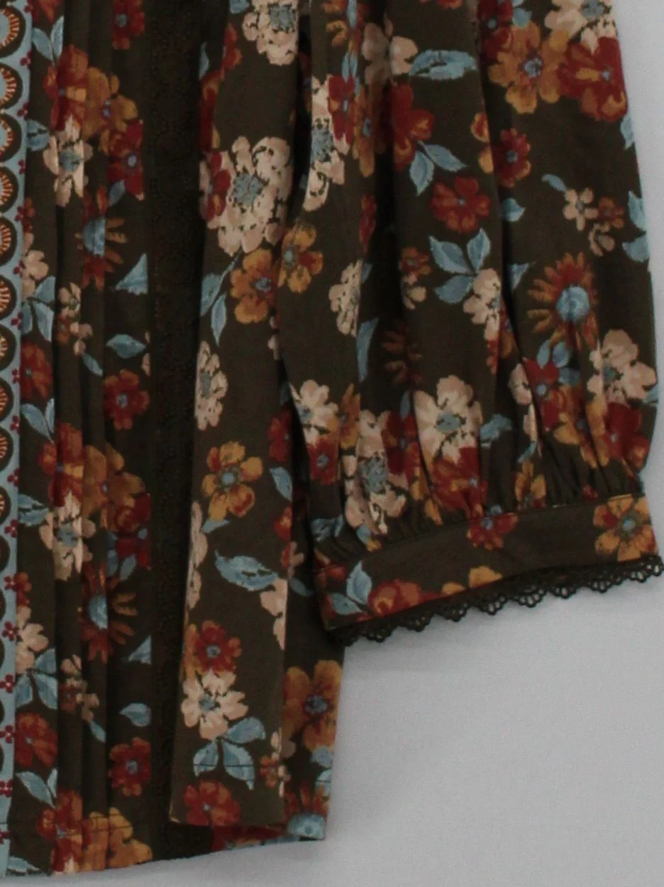 Monsoon Women's Top L Multi Cotton with Polyester Basic New with tags - Image 4