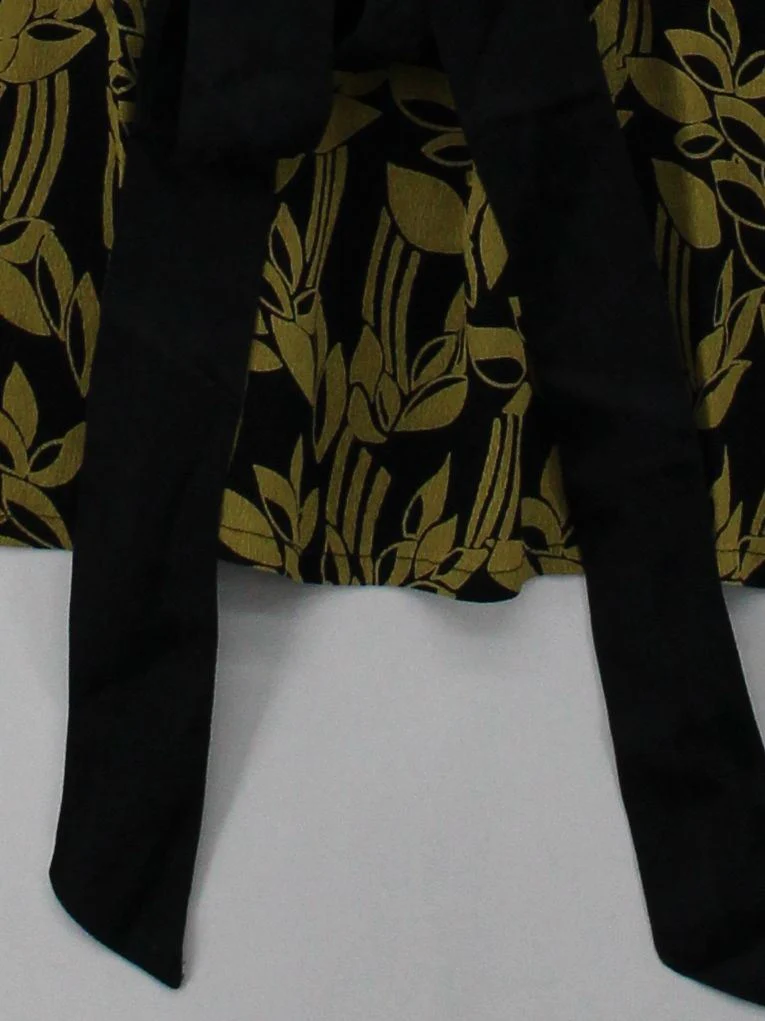 Monsoon Women's Top M Black Floral 100% Other Sleeveless V-Neck Basic - Image 4