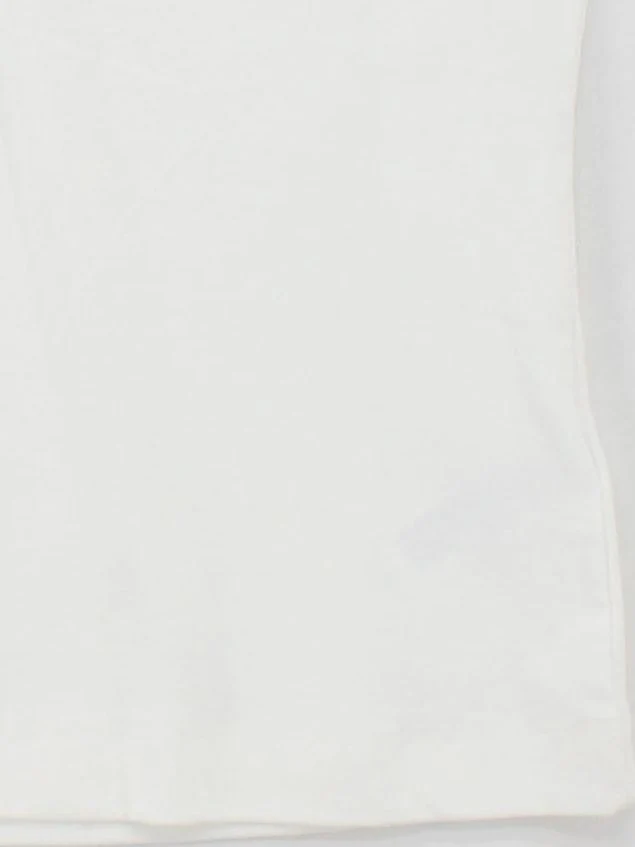 Monsoon Women's Top M White Cotton with Elastane Basic New with tags - Image 4