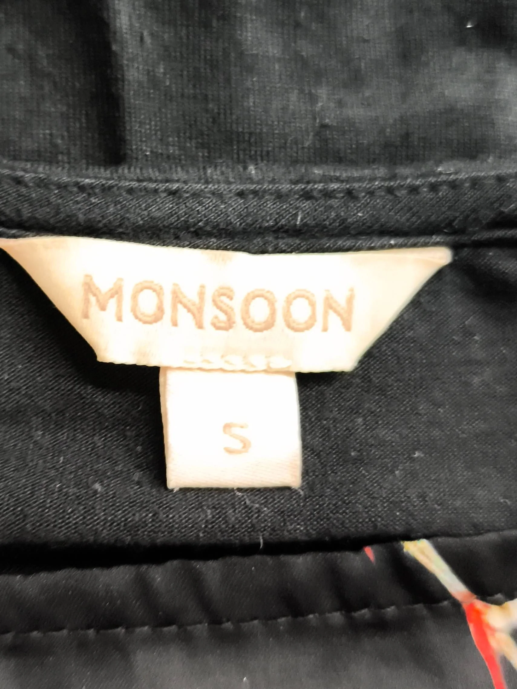 Monsoon Women's Top S Black Polyester with Viscose, Elastane Basic - Image 5