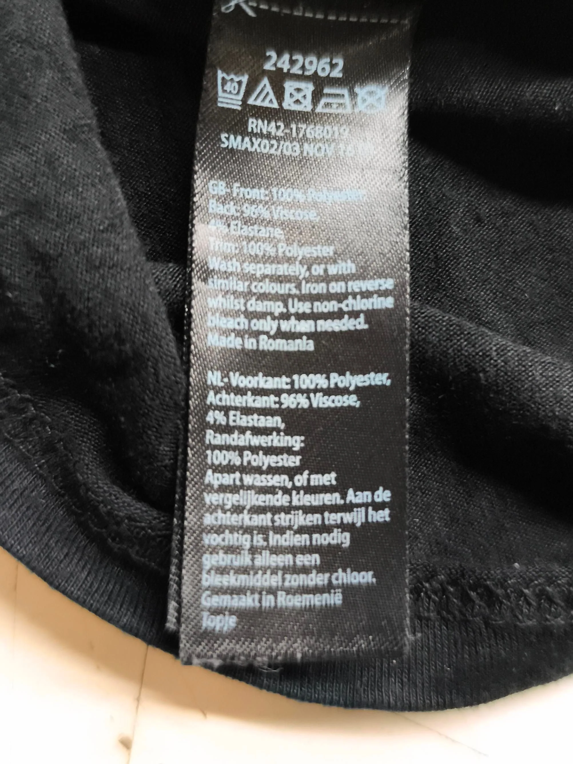 Monsoon Women's Top S Black Polyester with Viscose, Elastane Basic - Image 6