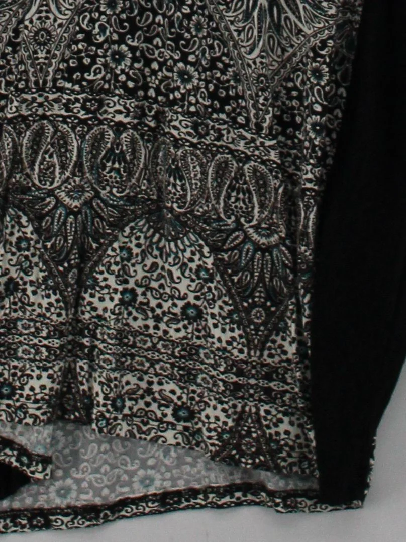 Monsoon Women's Top UK 12 Multi Viscose with Elastane Tunic - Image 4