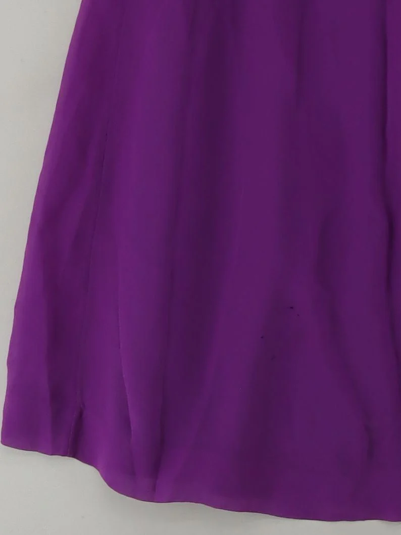 Monsoon Women's Top UK 12 Purple 100% Other Sleeveless Round Neck Tunic - Image 4
