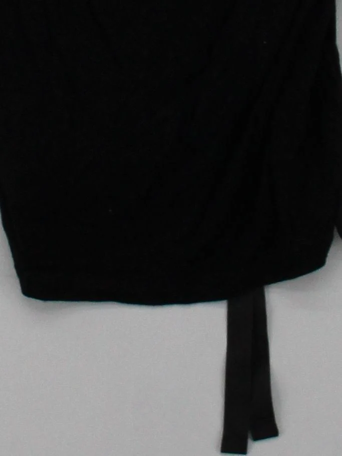 Monsoon Women's Top UK 14 Black 100% Viscose Sleeveless V-Neck Basic - Image 4