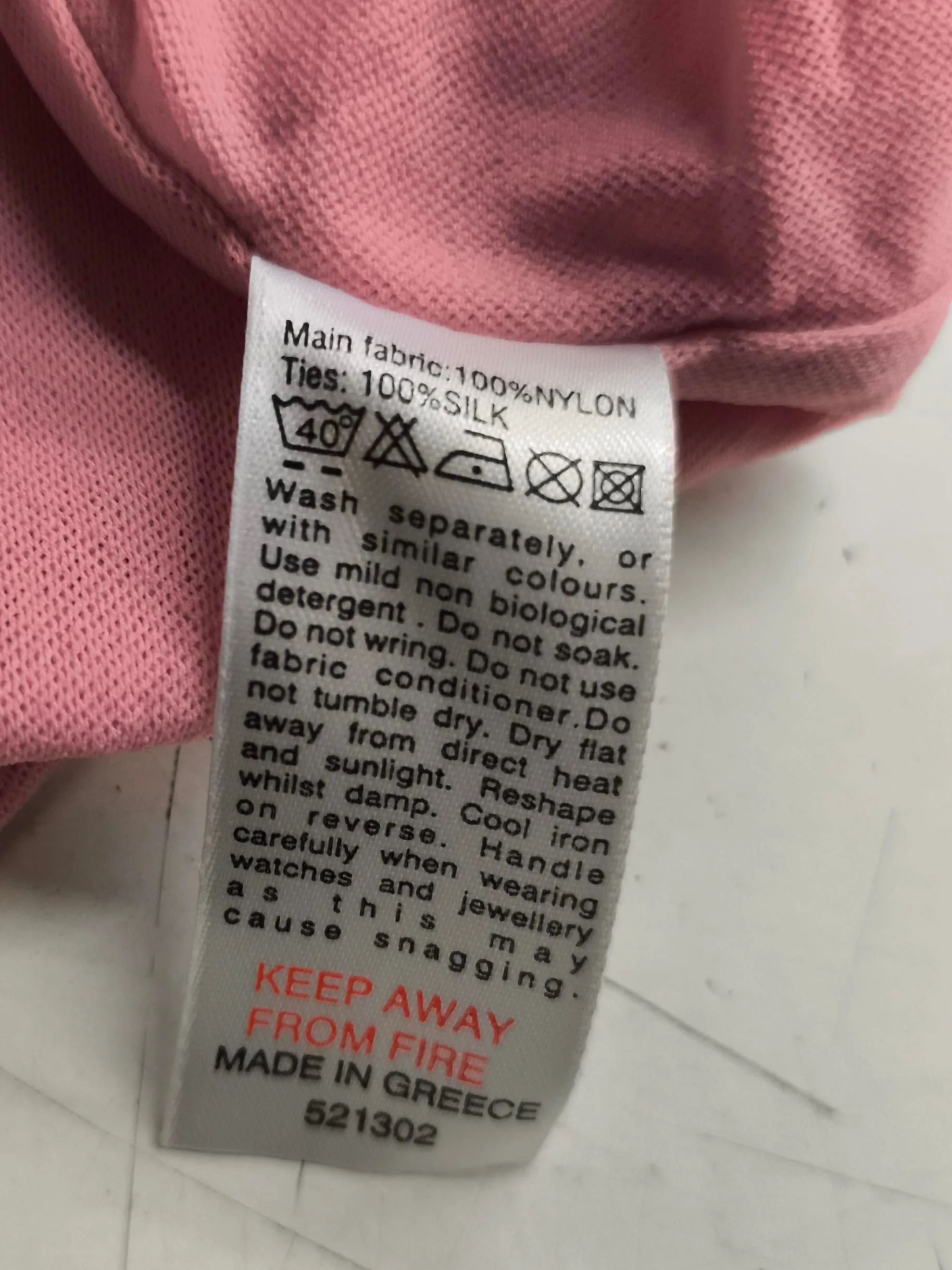 Monsoon Women's Top UK 14 Pink Nylon with Silk Basic New with tags - Image 6