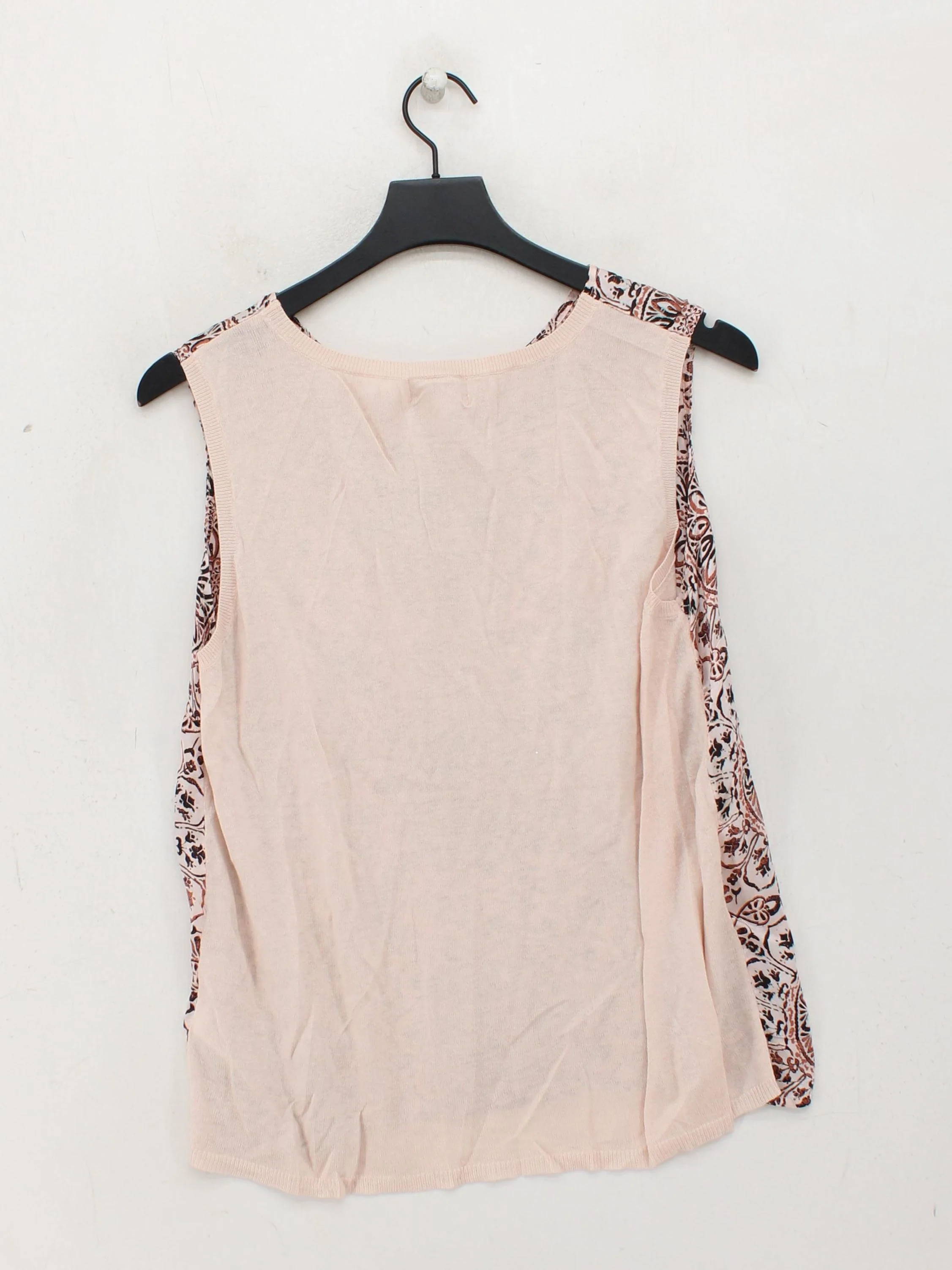 Monsoon Women's Top UK 16 Multi Silk with Cotton, Viscose, Cashmere Basic - Image 2