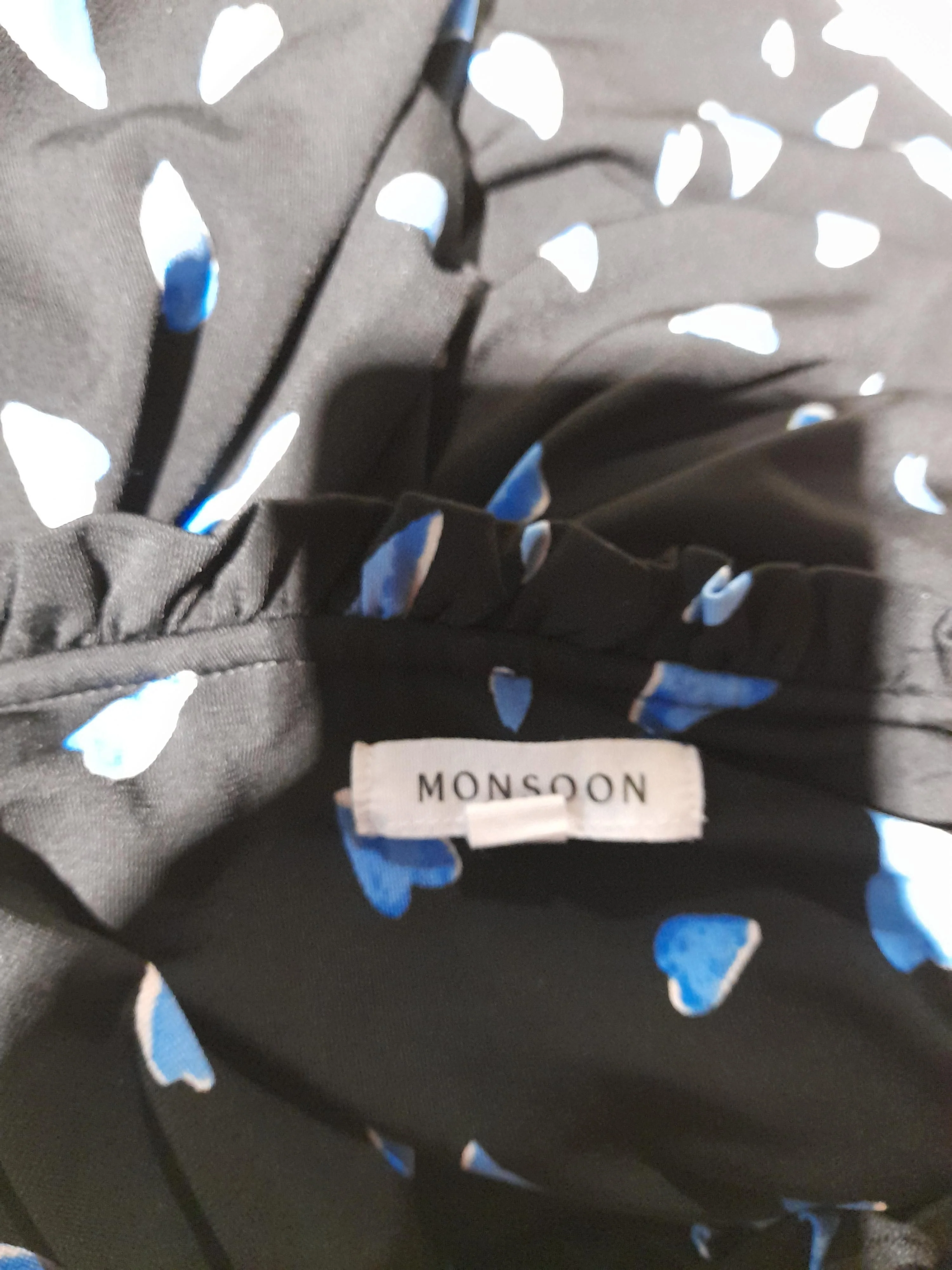 Monsoon Women's Top XXL Black Polyester with Elastane Basic - Image 5