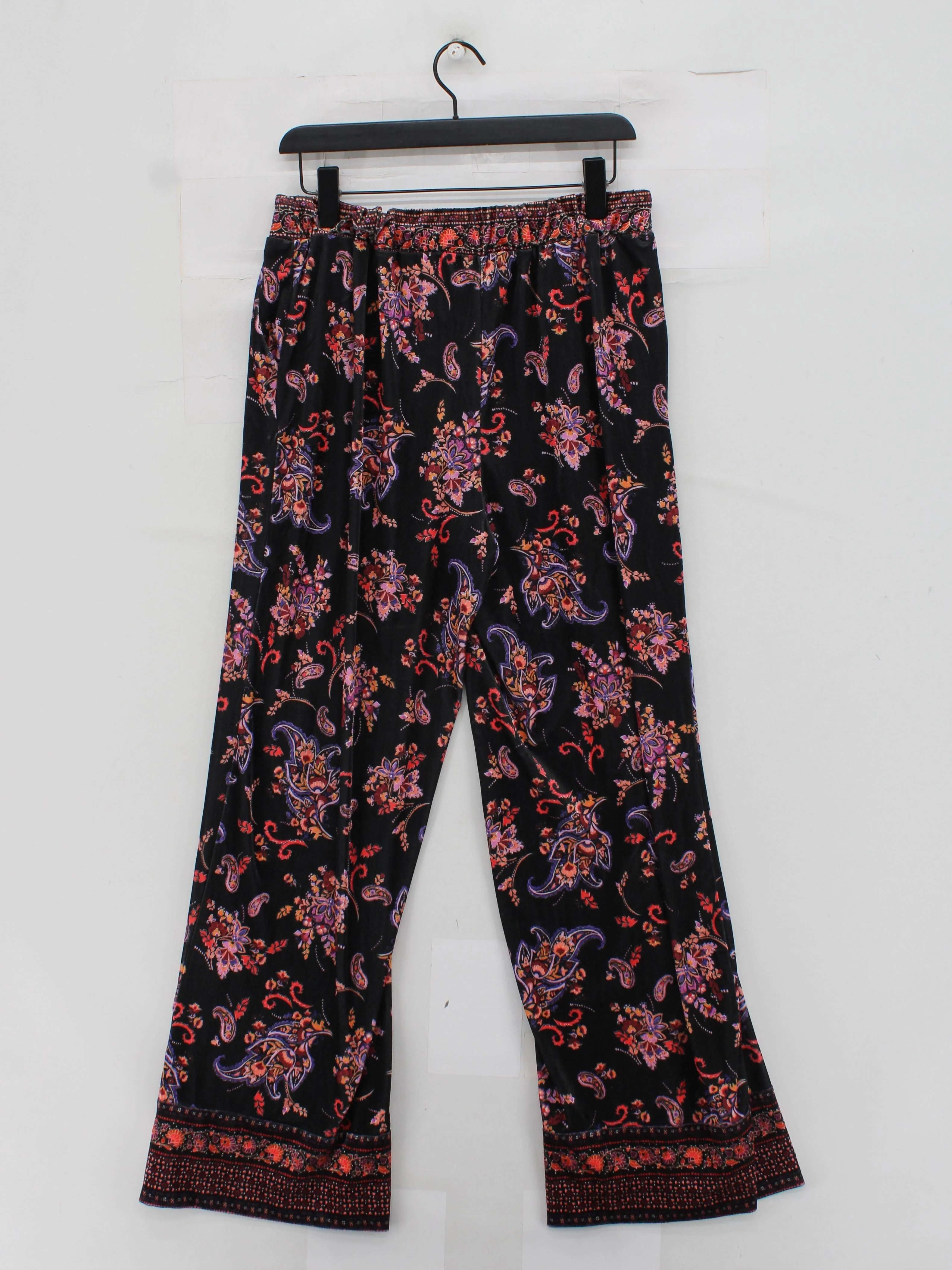 Monsoon Women's Trousers M Black Polyester with Elastane Sweatpants - Image 2
