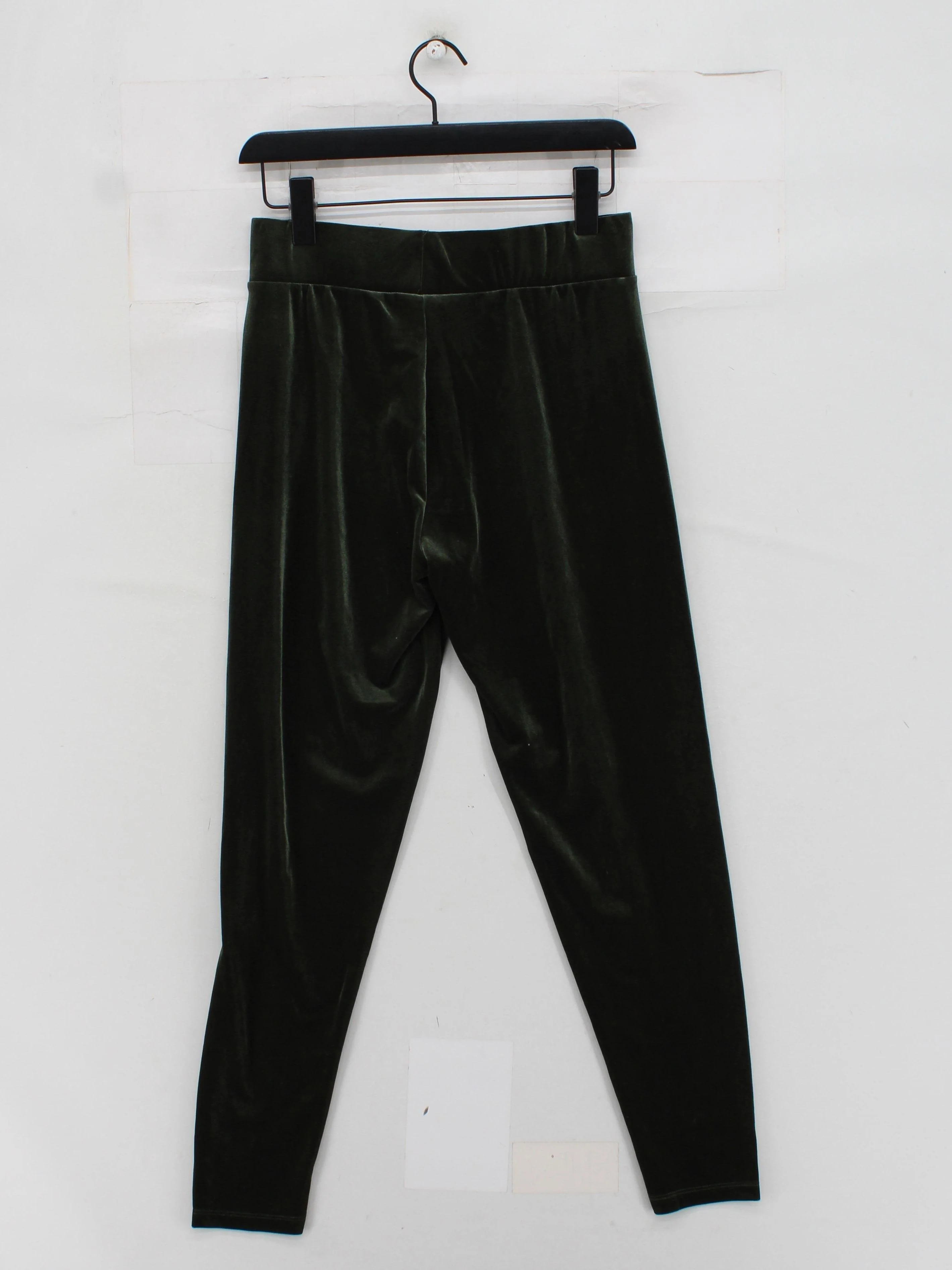 Monsoon Women's Trousers M Green Polyester with Elastane Tapered Sweatpants - Image 2