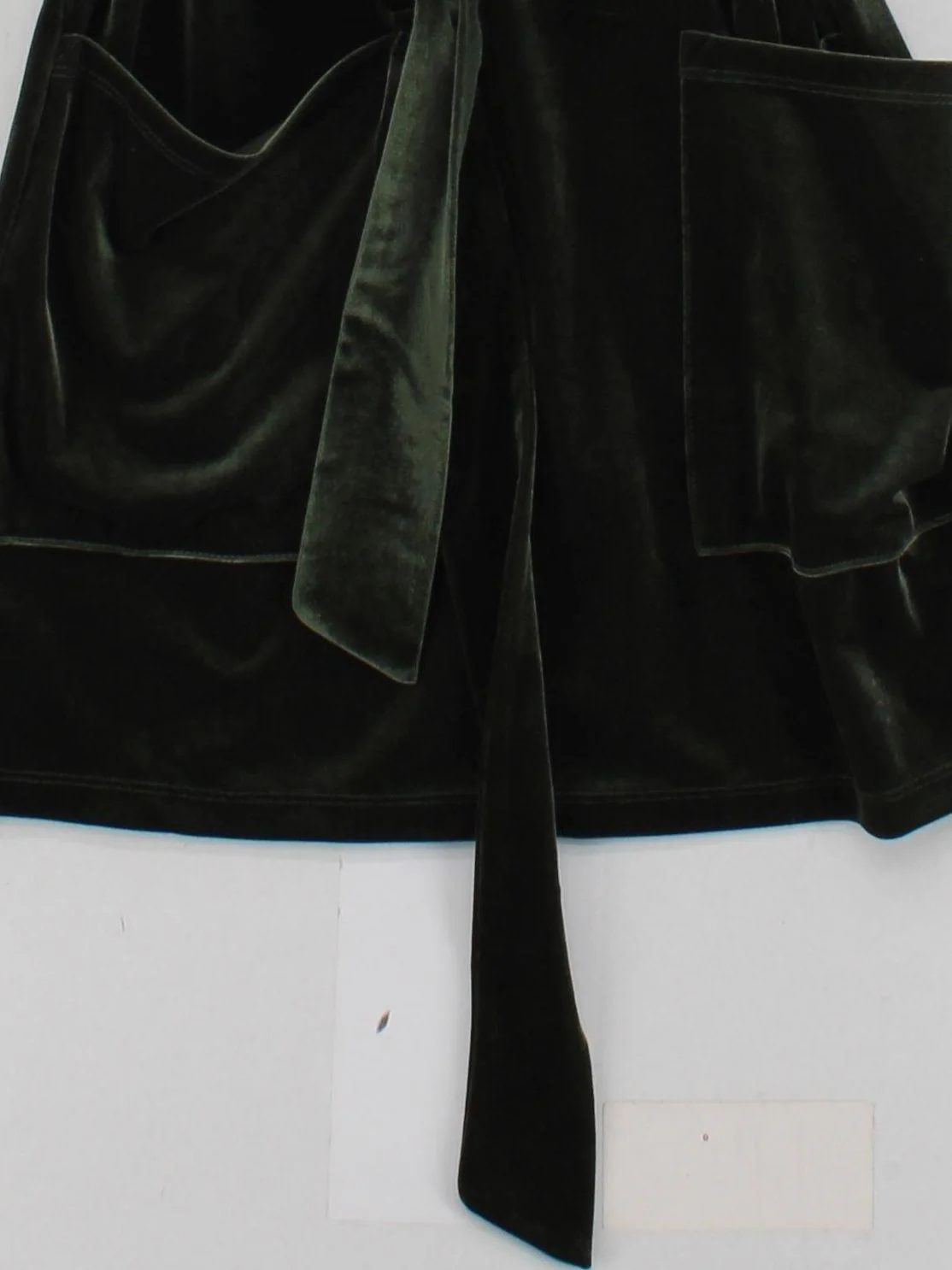 Monsoon Wrap Mini Dress S in Green - Image 4
