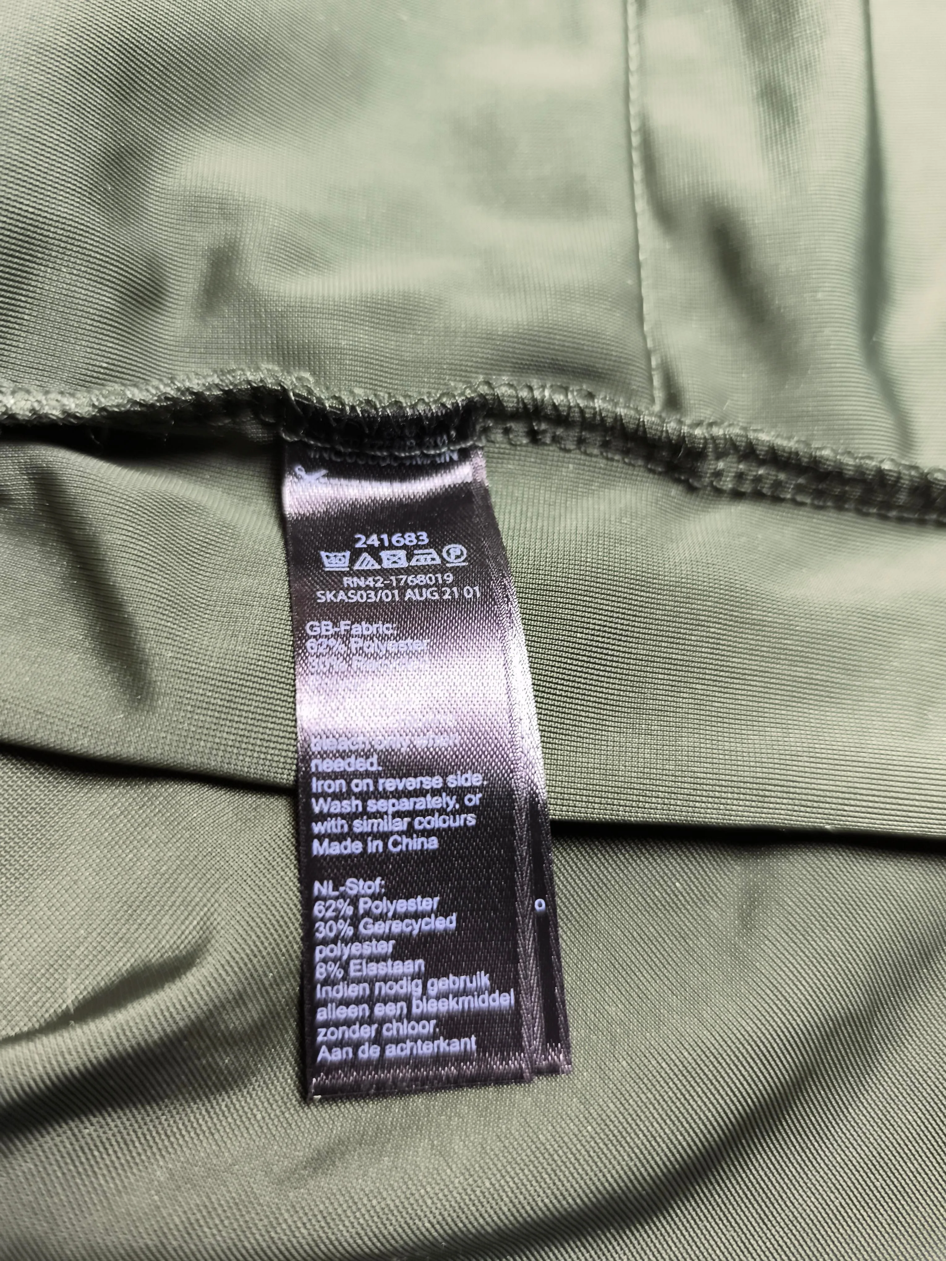 Monsoon Wrap Mini Dress S in Green - Image 6