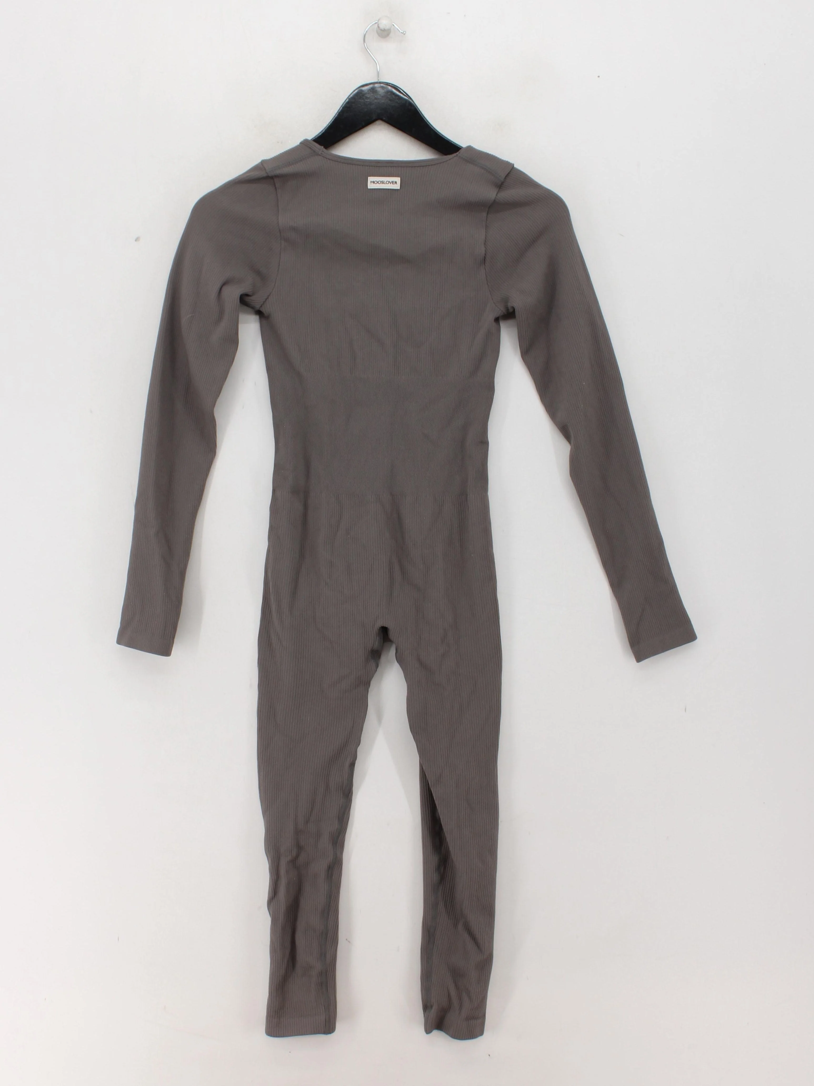 Mooslover Women's Jumpsuit S Grey Nylon with Spandex Skinny Jumpsuit - Image 2