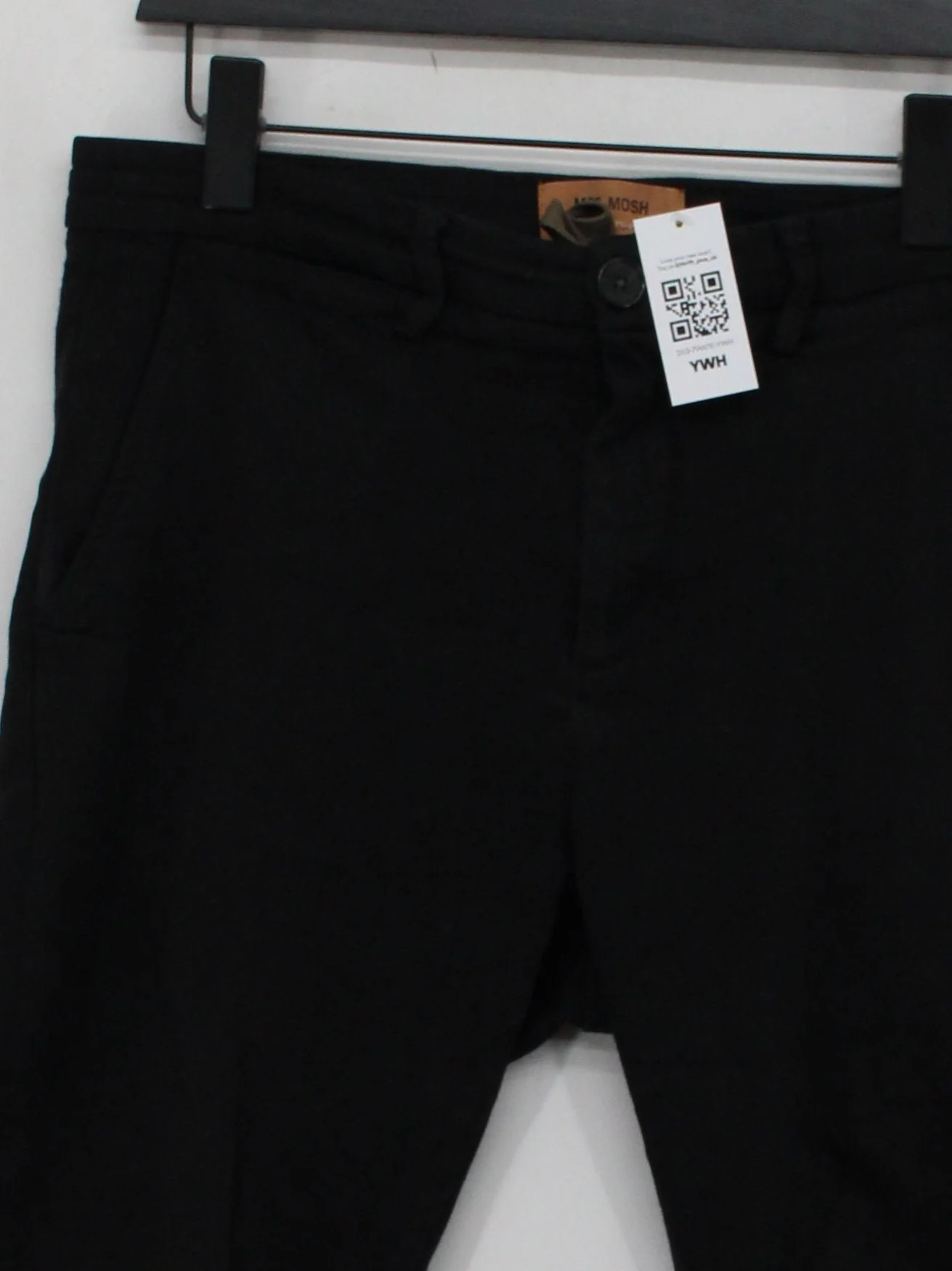 Mos Mosh Men's Trousers S Black 100% Other Straight Chino - Image 3