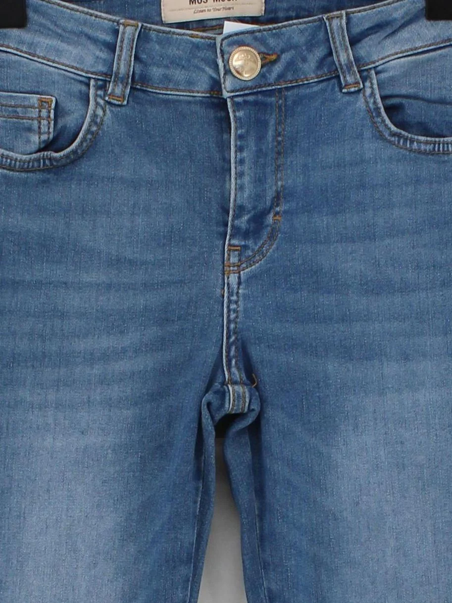 Mos Mosh Women's Jeans W 26 in Blue Cotton with Polyester, Elastane Skinny - Image 3
