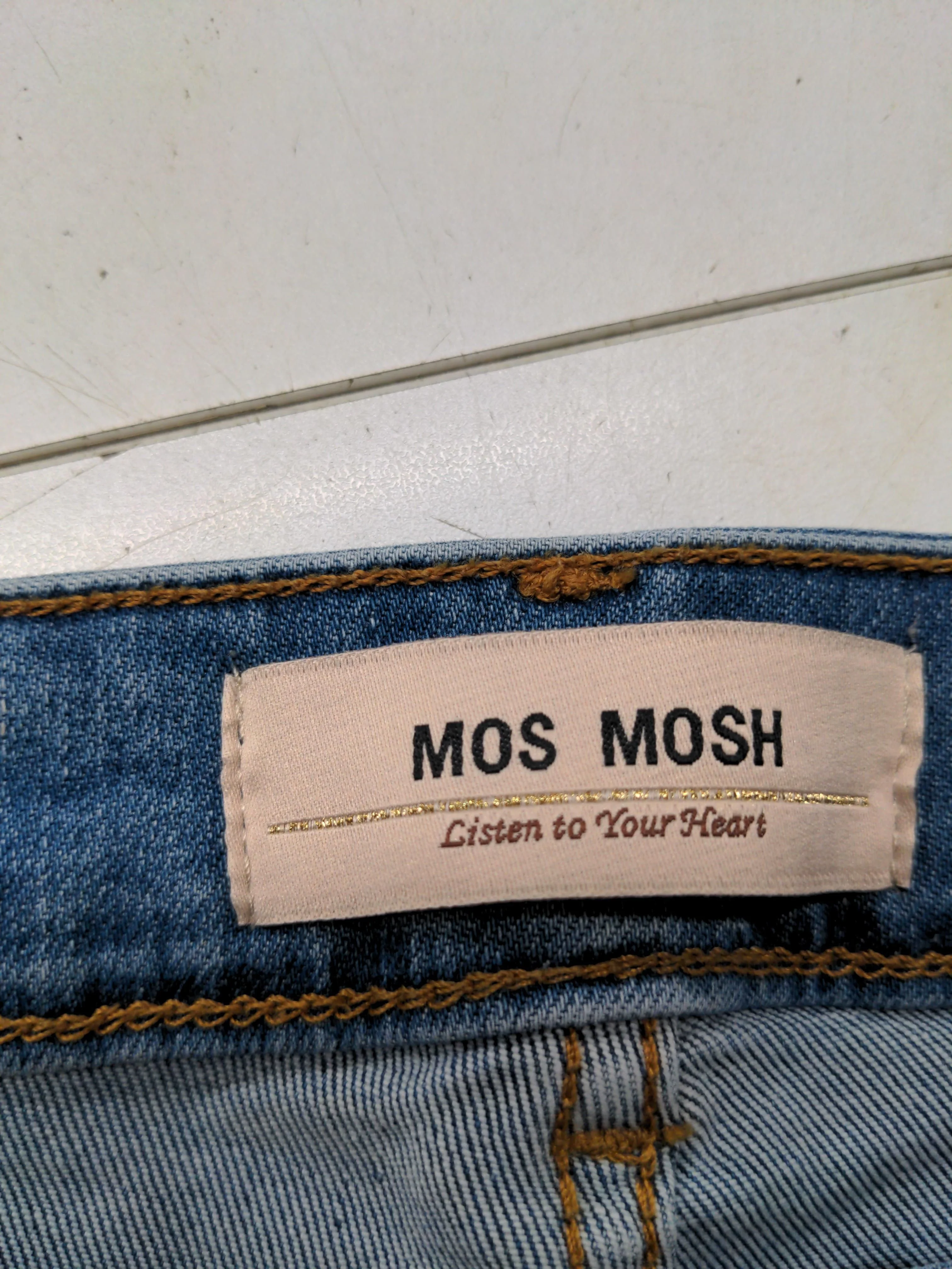Mos Mosh Women's Jeans W 26 in Blue Cotton with Polyester, Elastane Skinny - Image 5