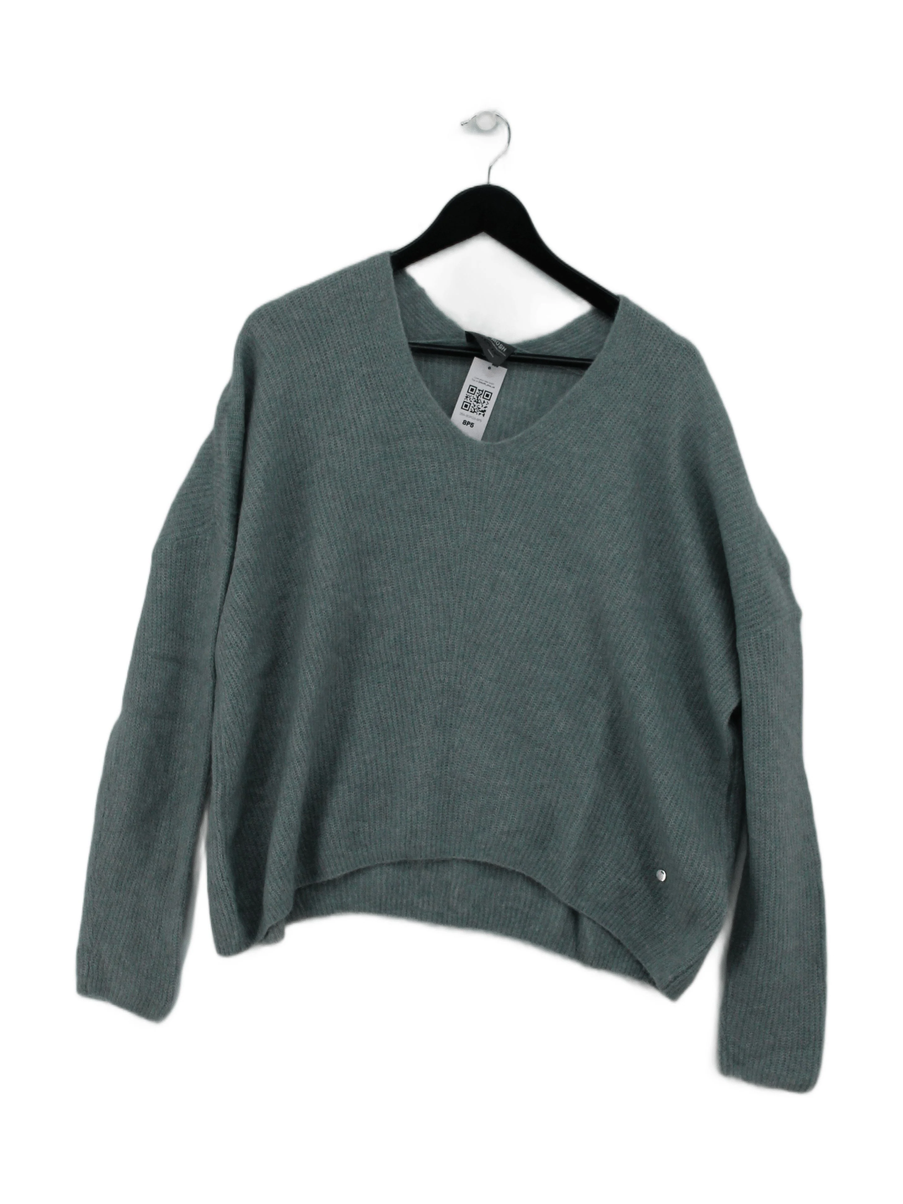 Mos Mosh Women's Jumper M Green Wool with Polyamide, Elastane, Other Pullover