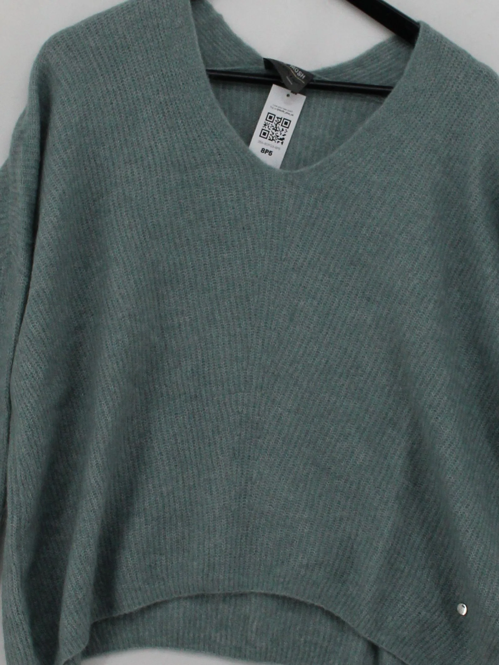 Mos Mosh Women's Jumper M Green Wool with Polyamide, Elastane, Other Pullover - Image 3